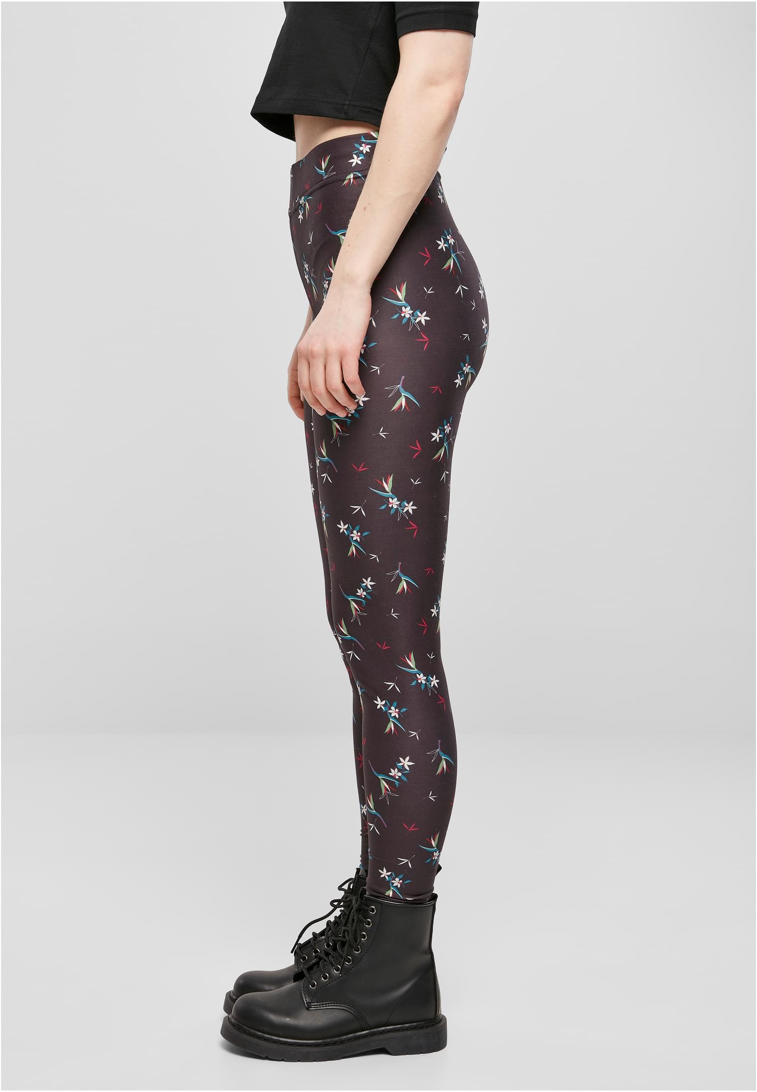 Ladies Soft AOP Leggings | blackfloret