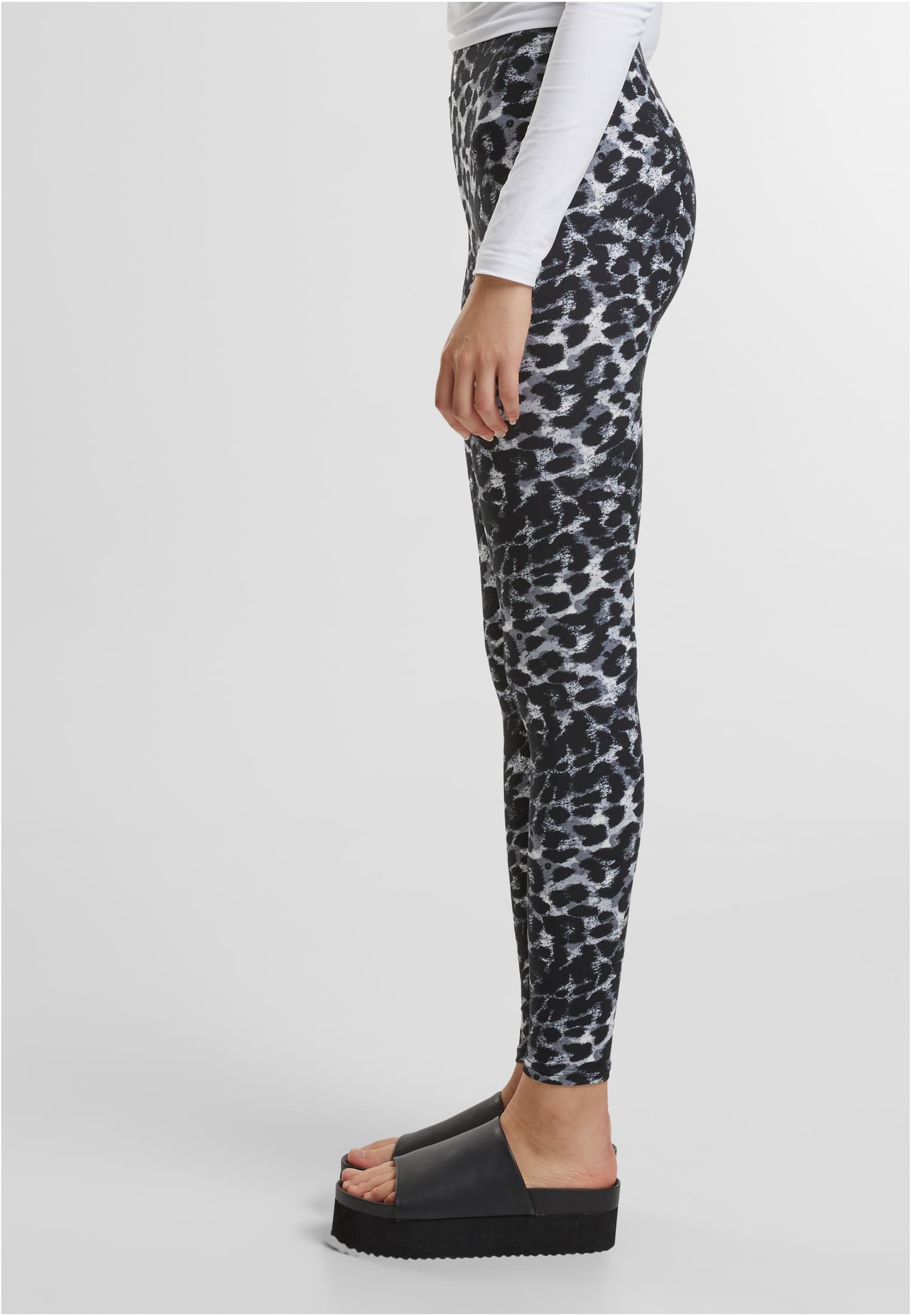 Ladies Soft AOP Leggings | blackleo