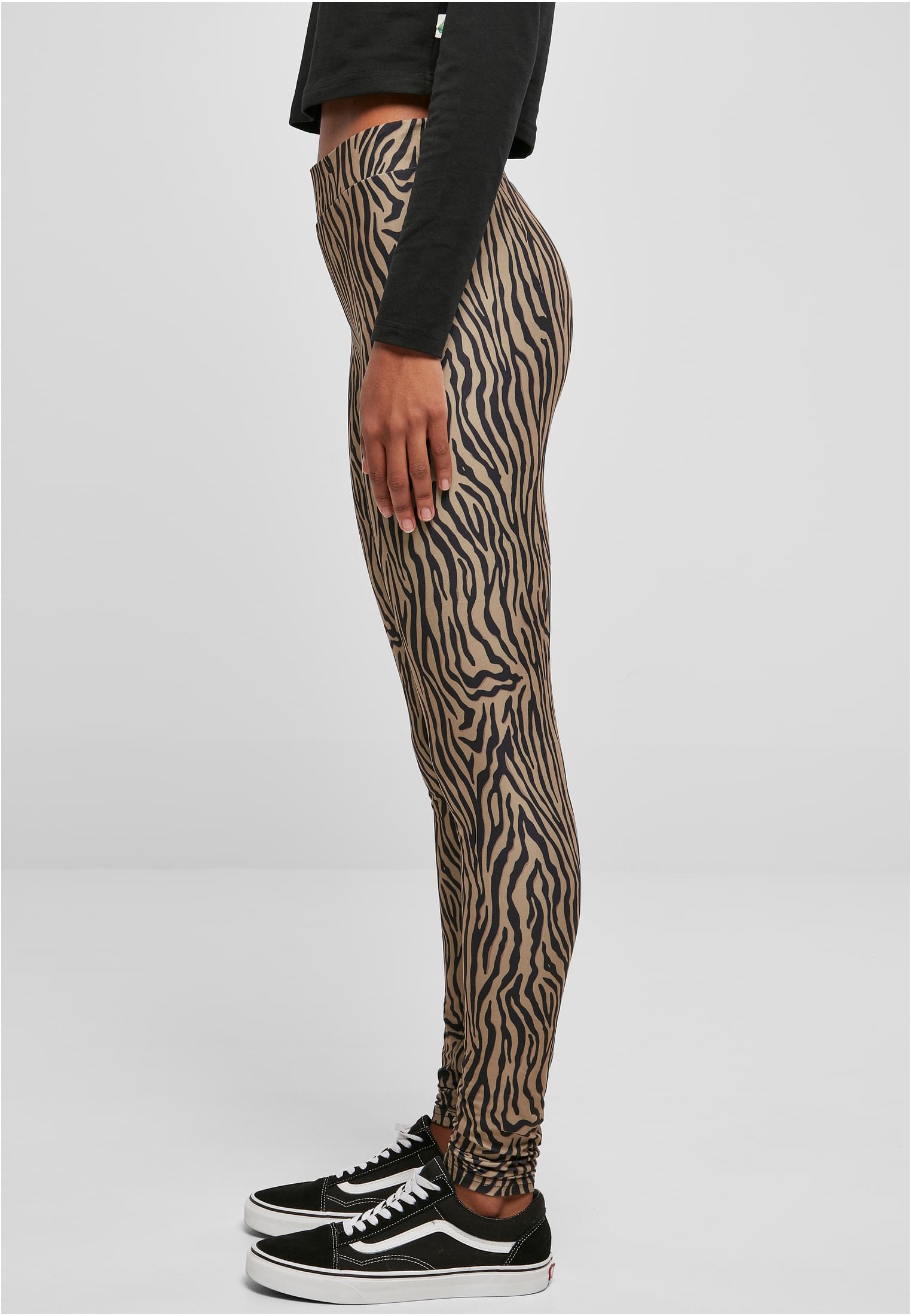 Ladies Soft AOP Leggings | beigezebra