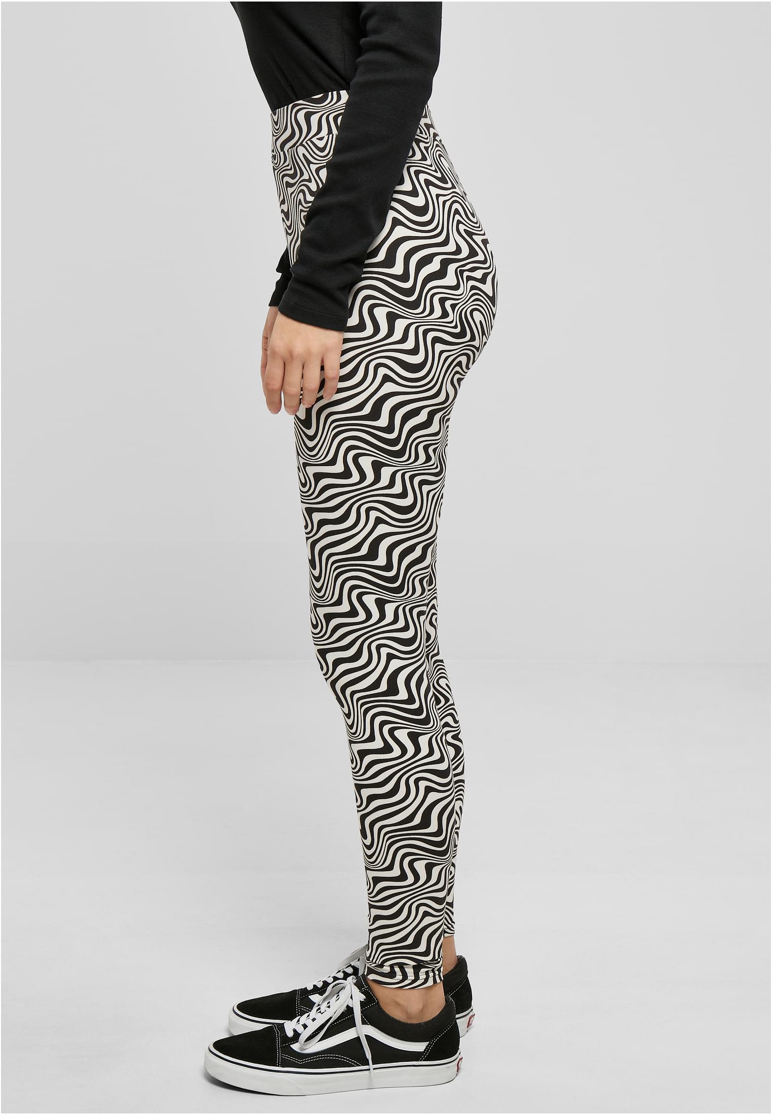 Ladies Soft AOP Leggings | psychedelicblack