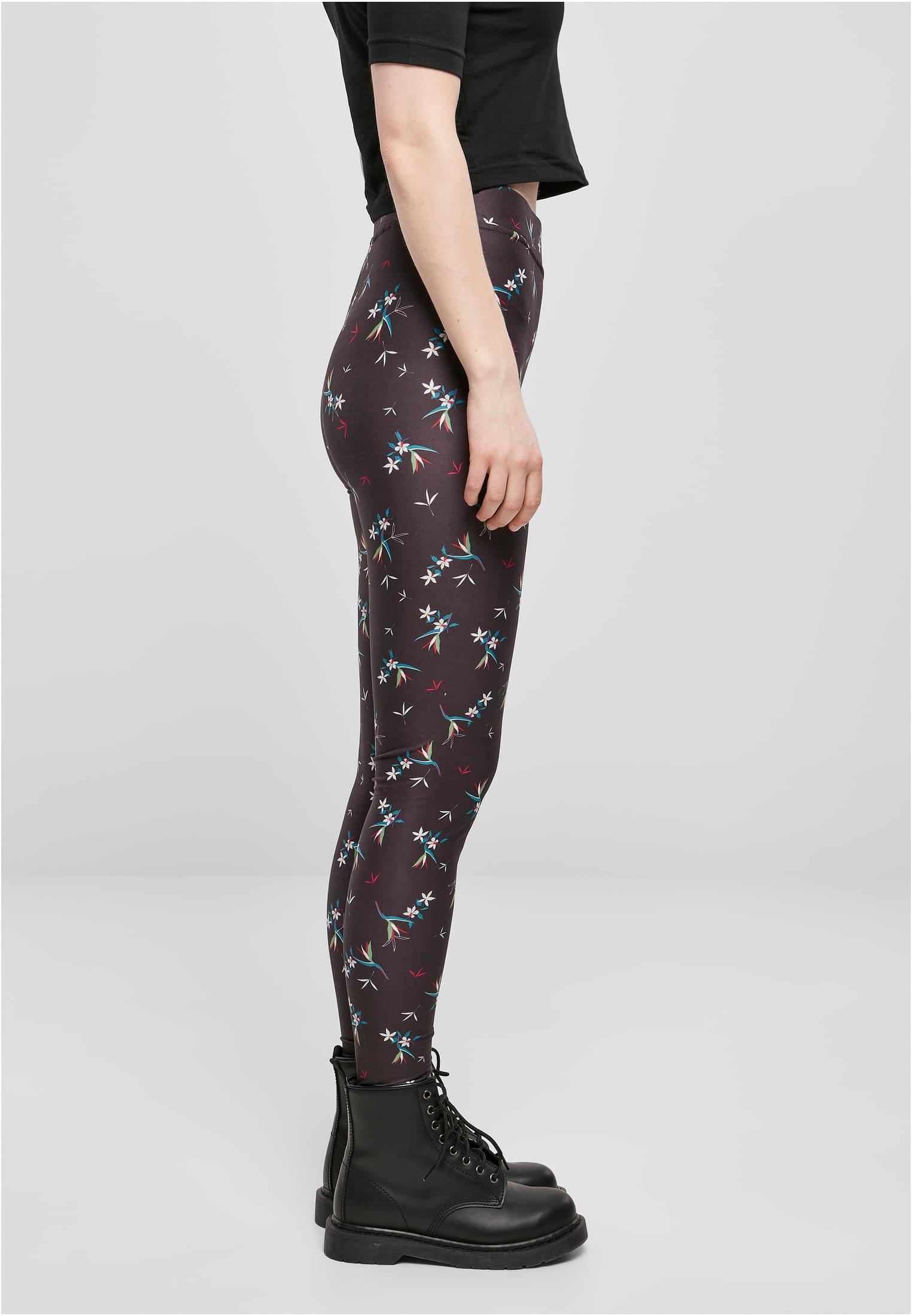 Ladies Soft AOP Leggings | blackfloret