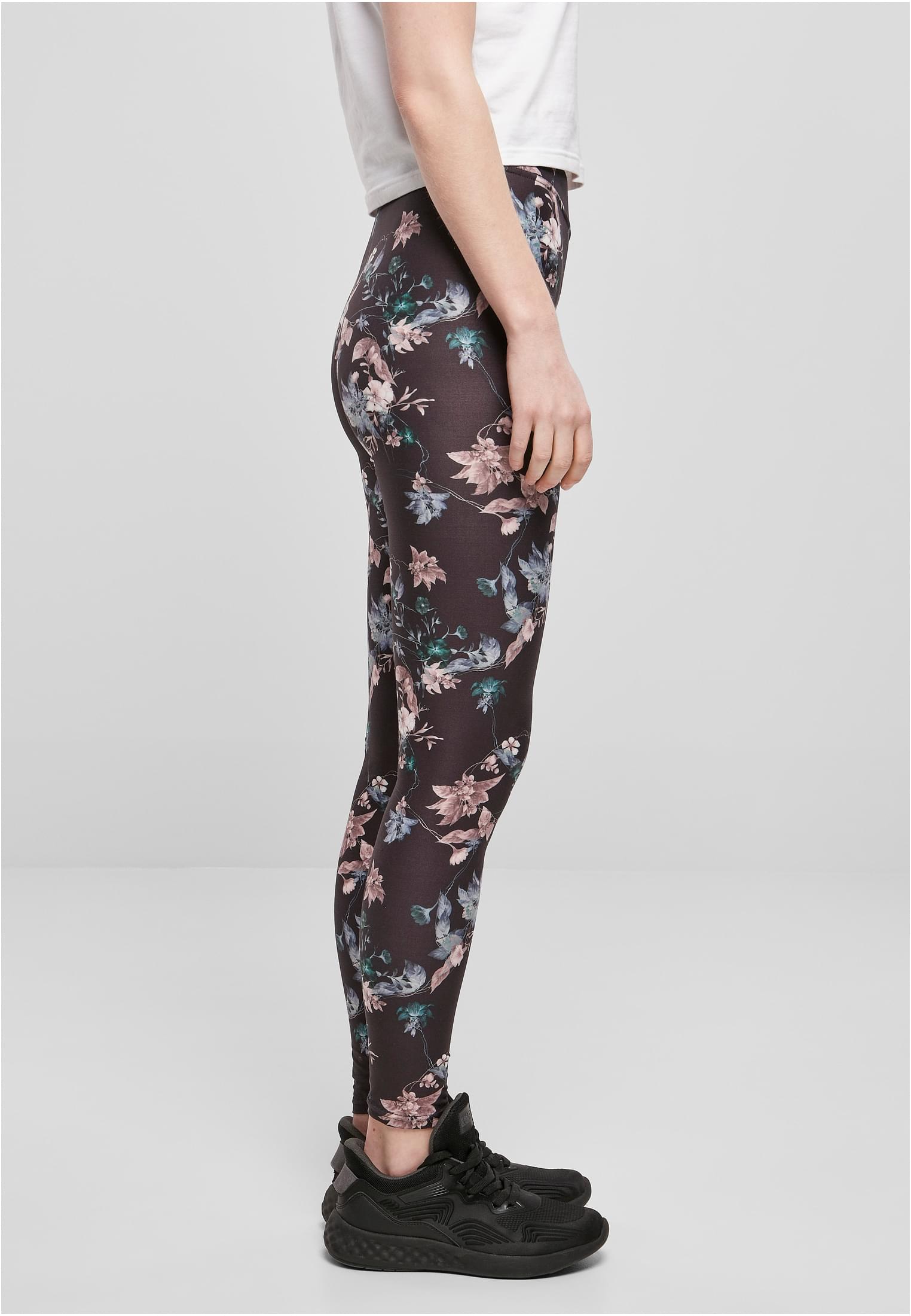 Ladies Soft AOP Leggings | blacksoftflower