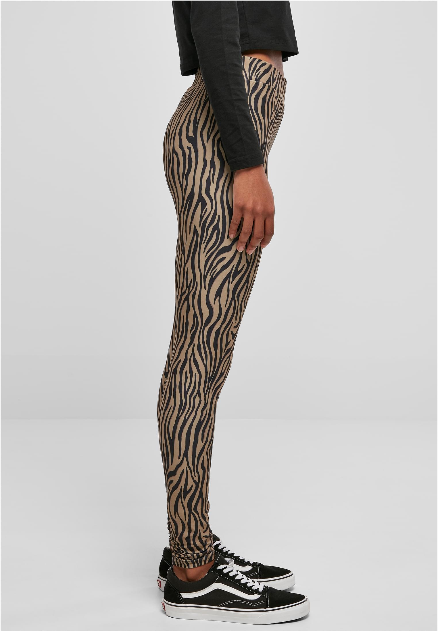 Ladies Soft AOP Leggings | beigezebra