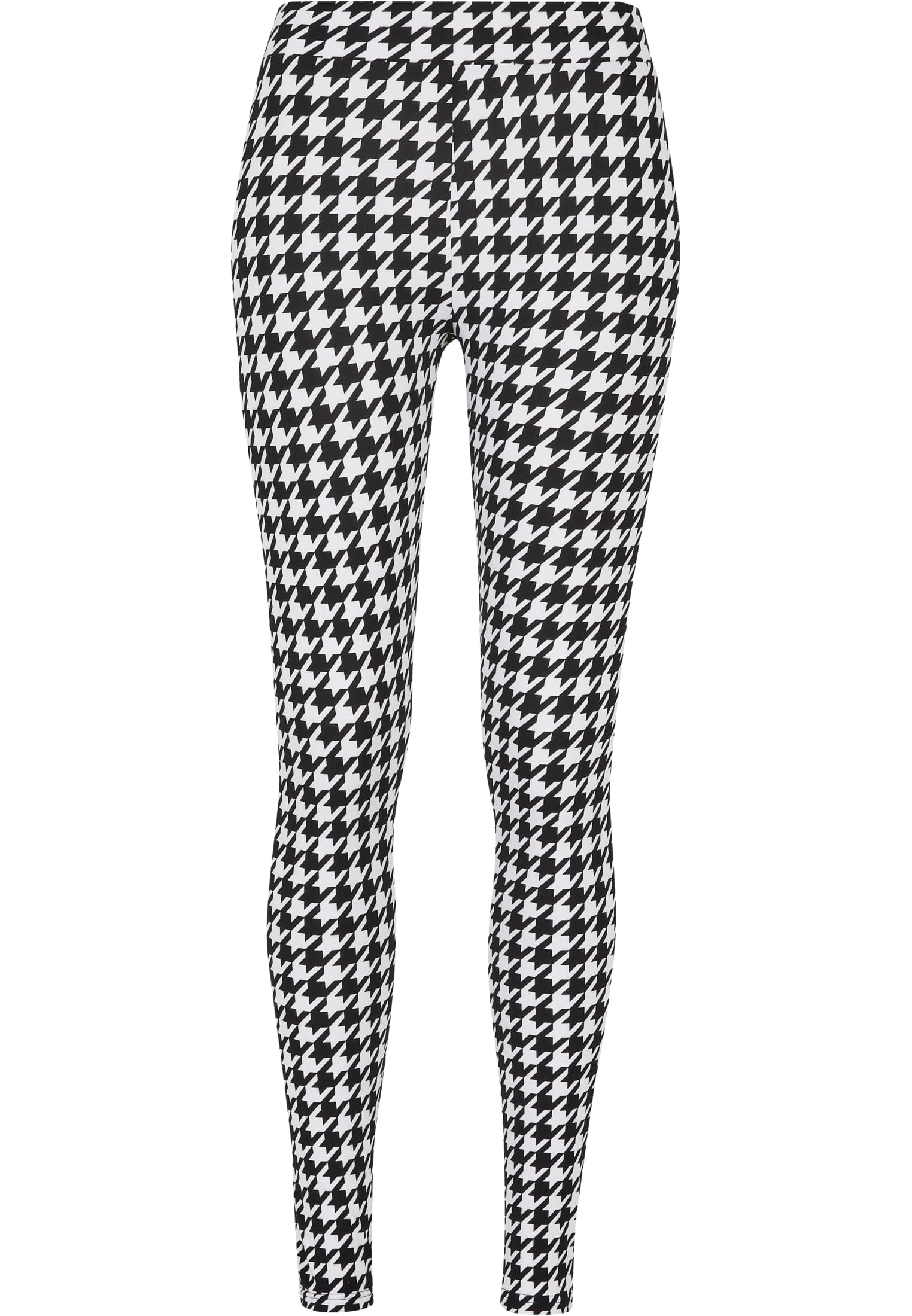 Ladies Soft AOP Leggings | blackhoundstooth