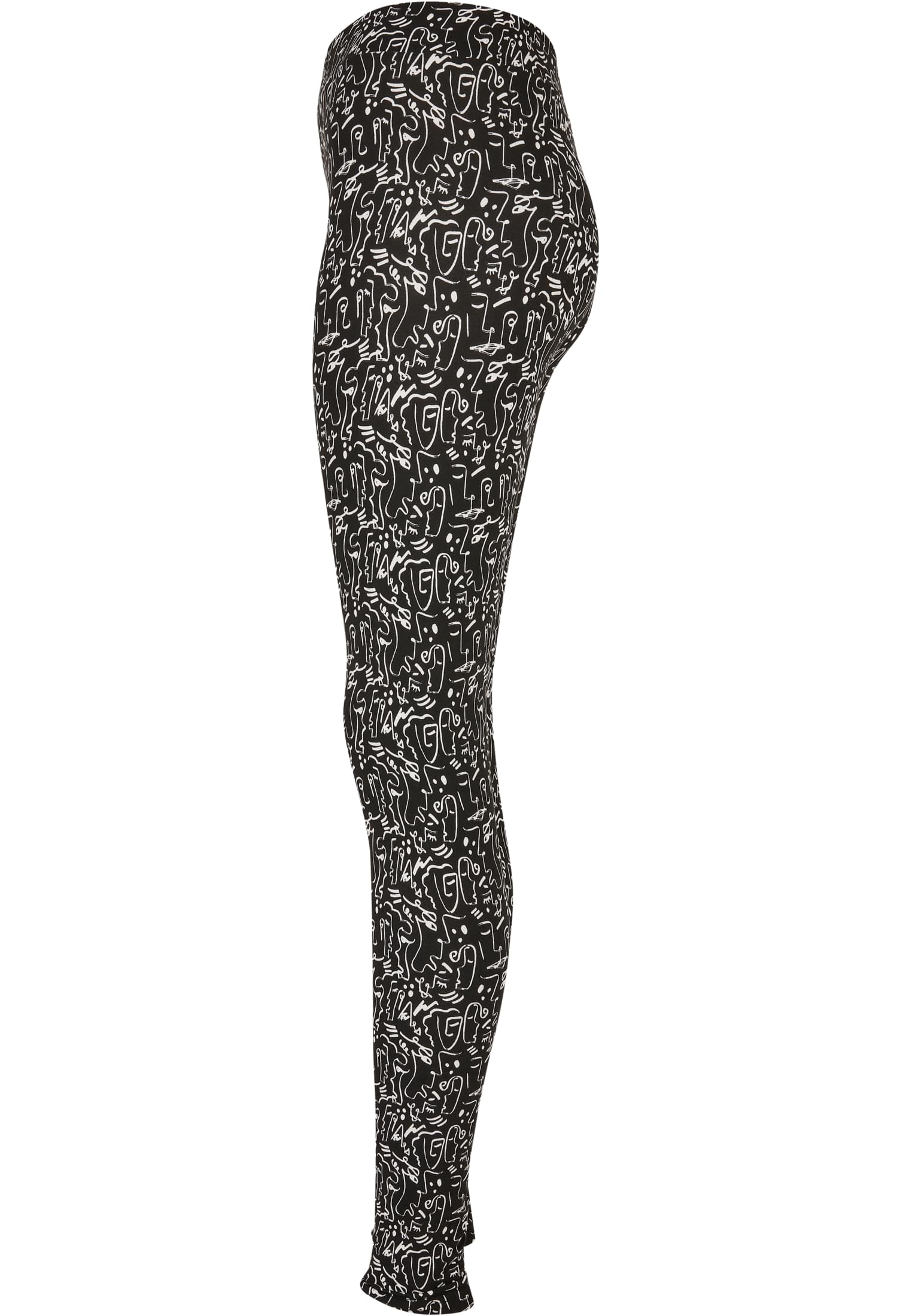 Ladies Soft AOP Leggings | blackline