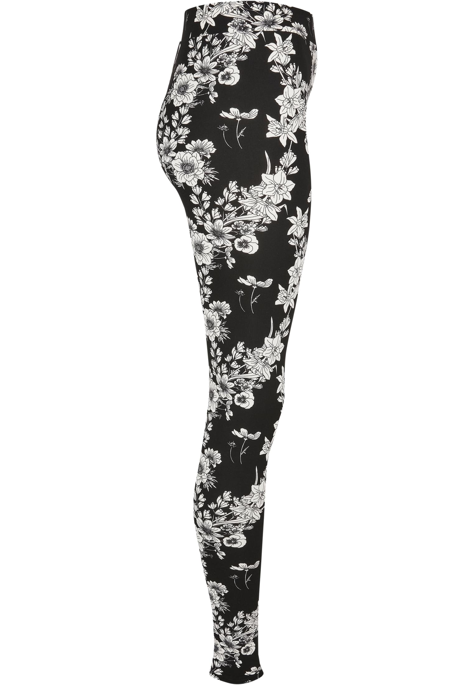 Ladies Soft AOP Leggings | blackflower