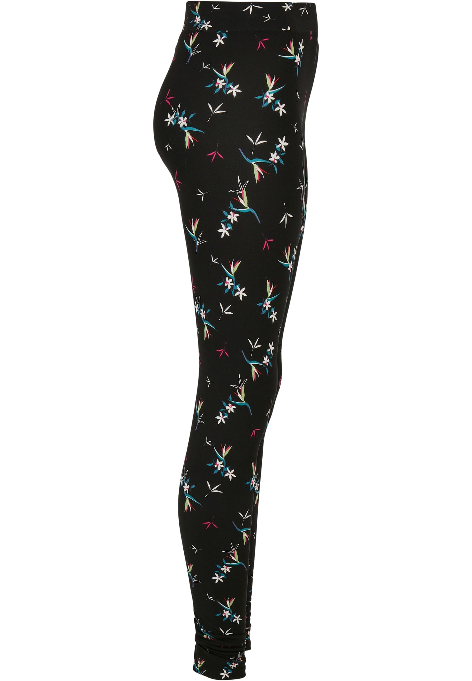 Ladies Soft AOP Leggings | blackfloret