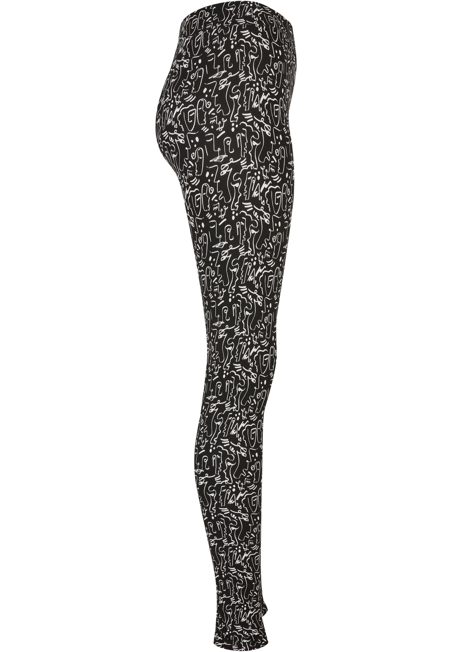 Ladies Soft AOP Leggings | blackline