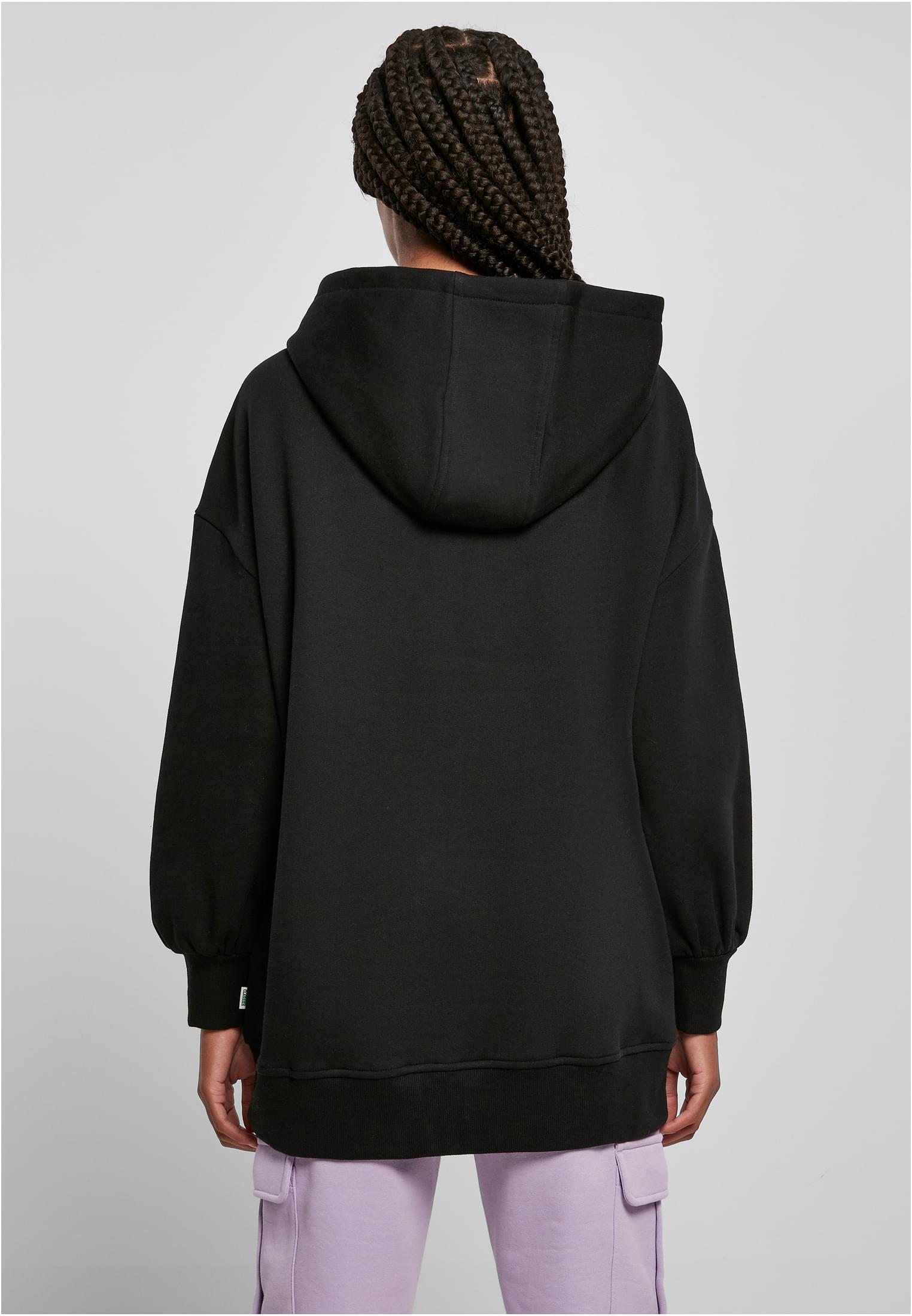 Ladies Big Oversized Hoody | black