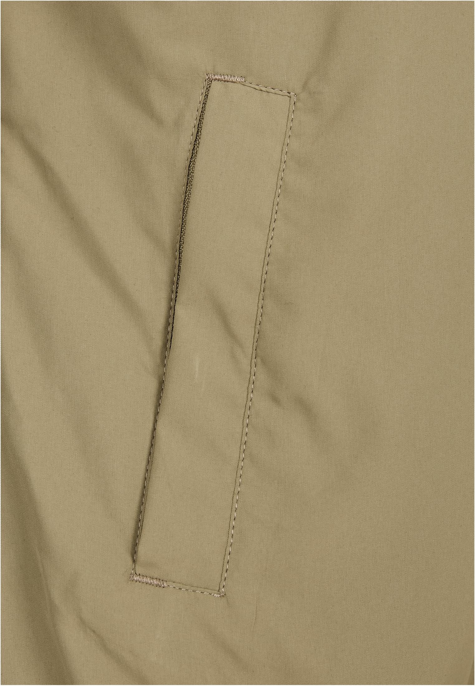 Ladies Recycled Basic Pull Over Jacket | khaki