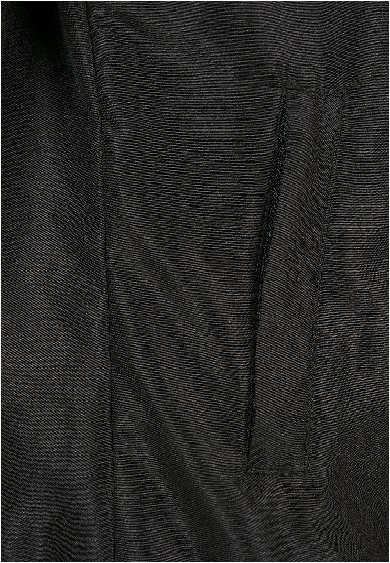 Ladies Recycled Basic Pull Over Jacket | black