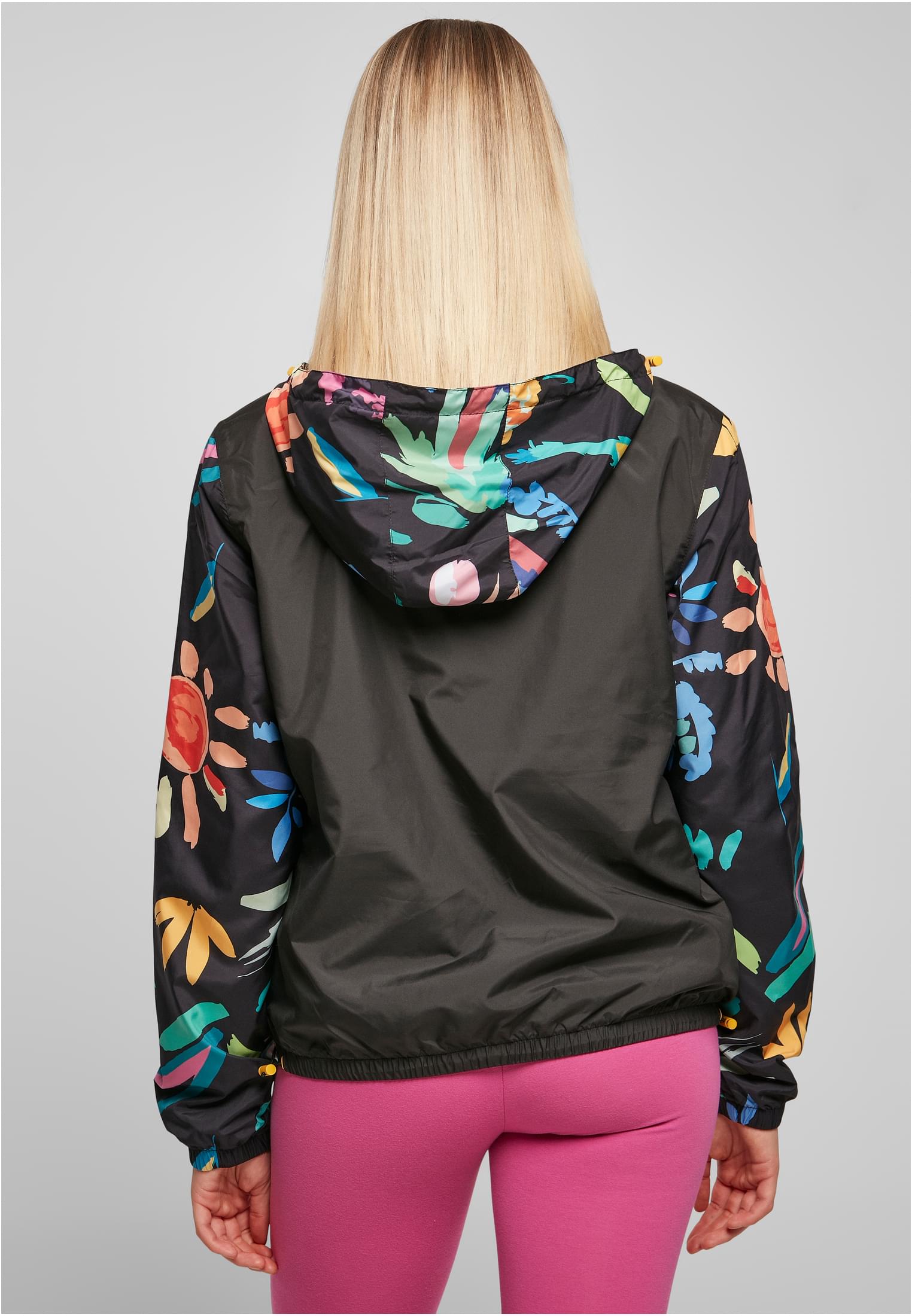 Ladies Mixed Pull Over Jacket | blackfruity