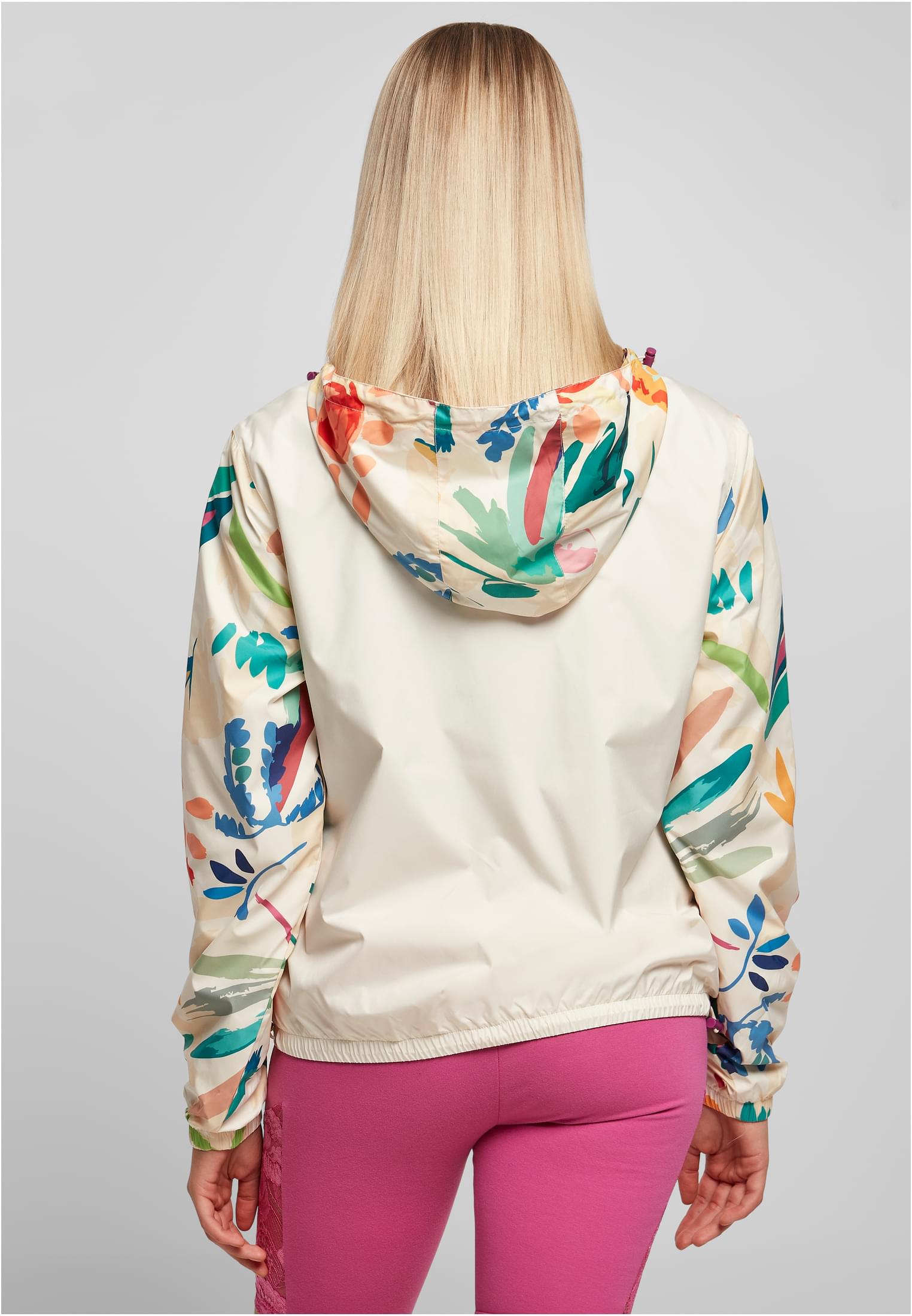 Ladies Mixed Pull Over Jacket | whitesandfruity