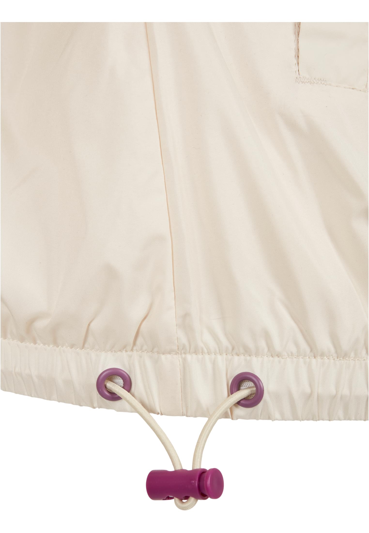 Ladies Mixed Pull Over Jacket | whitesandfruity