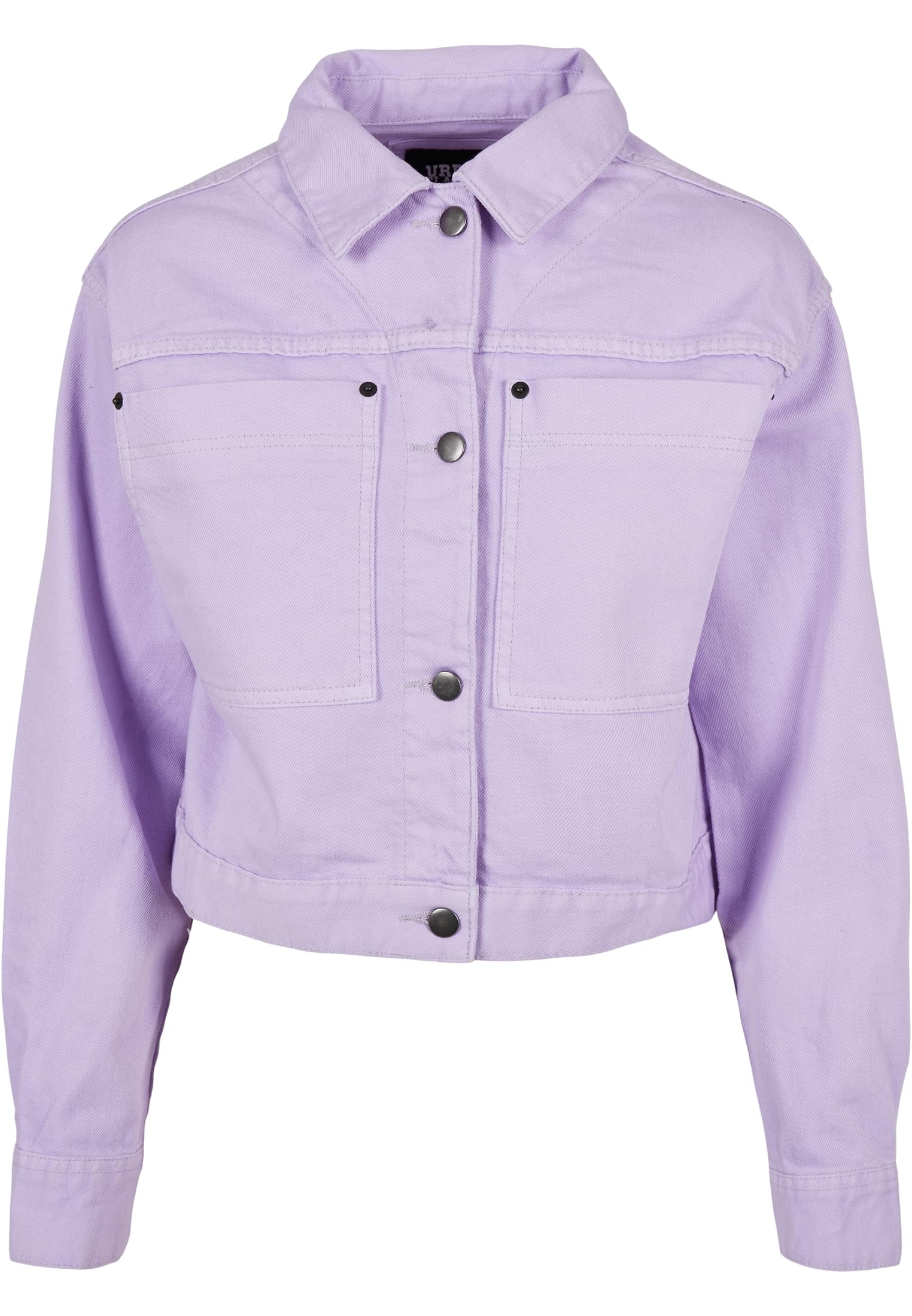 Ladies Short Boxy Worker Jacket | lilac