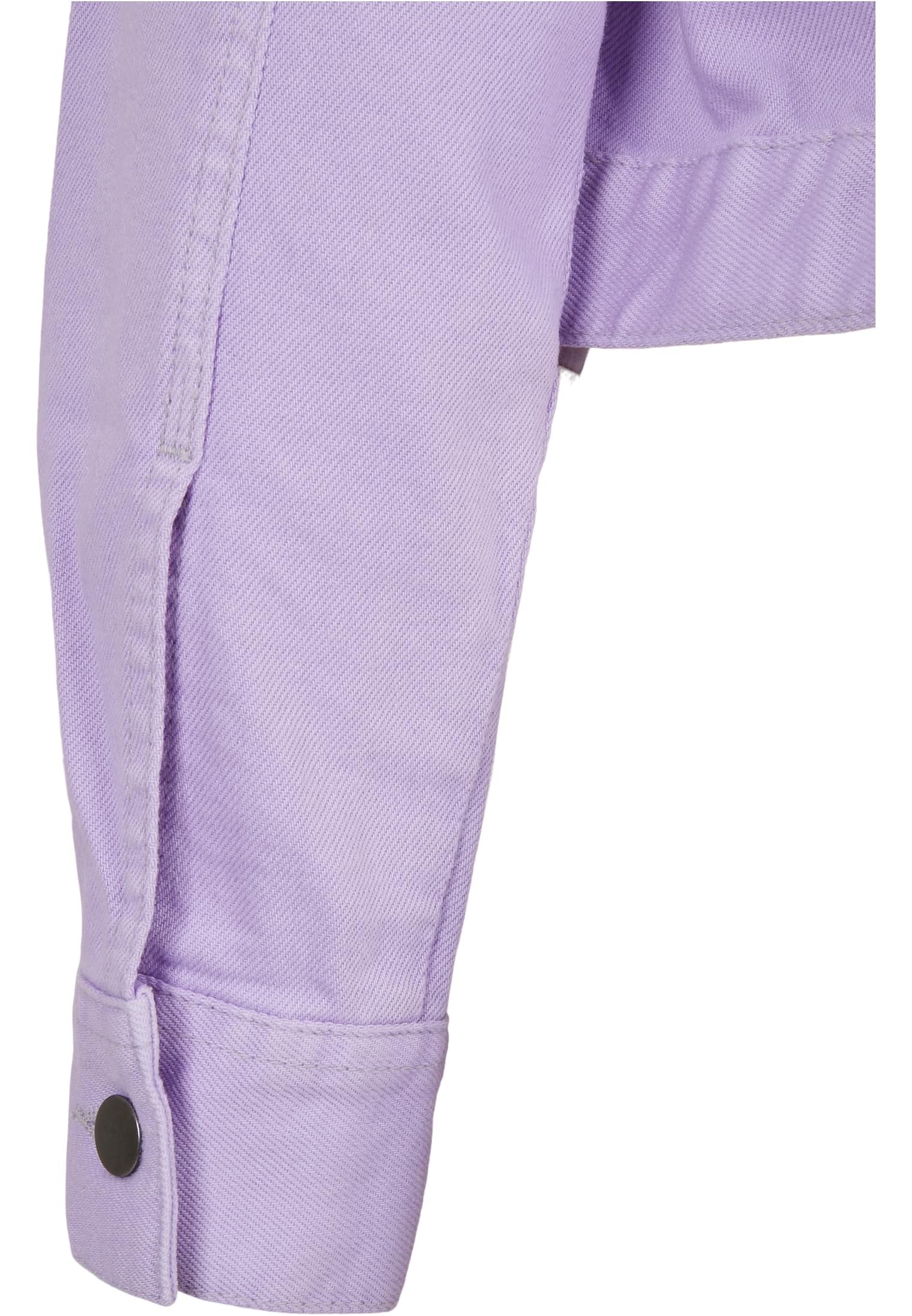 Ladies Short Boxy Worker Jacket | lilac