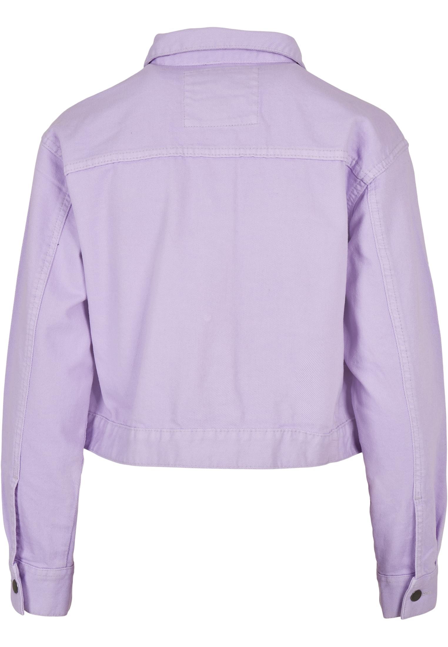 Ladies Short Boxy Worker Jacket | lilac