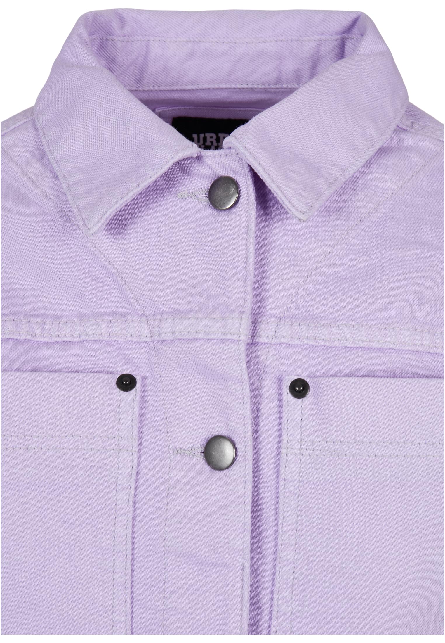 Ladies Short Boxy Worker Jacket | lilac