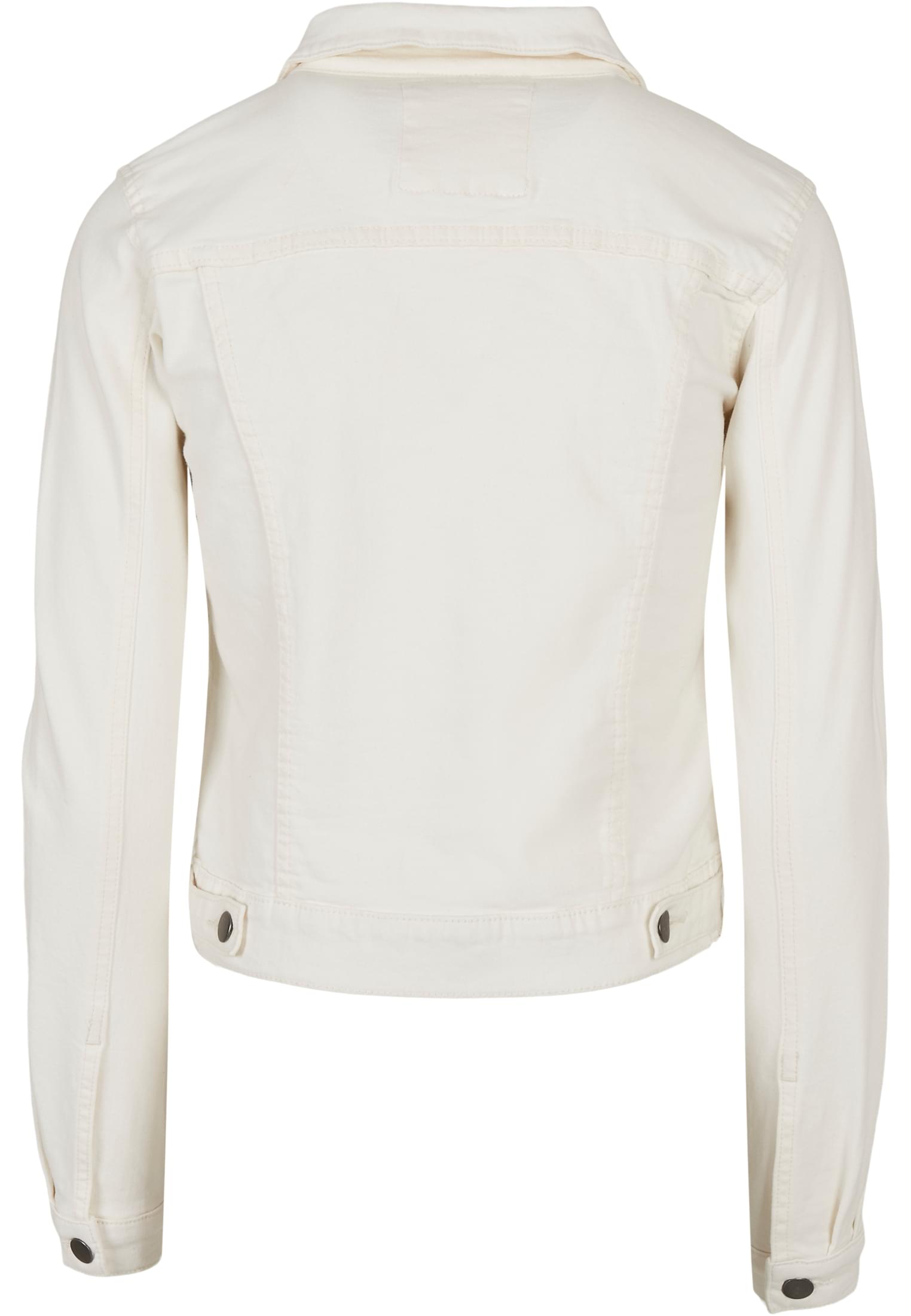 Ladies Organic Denim Jacket | offwhite raw