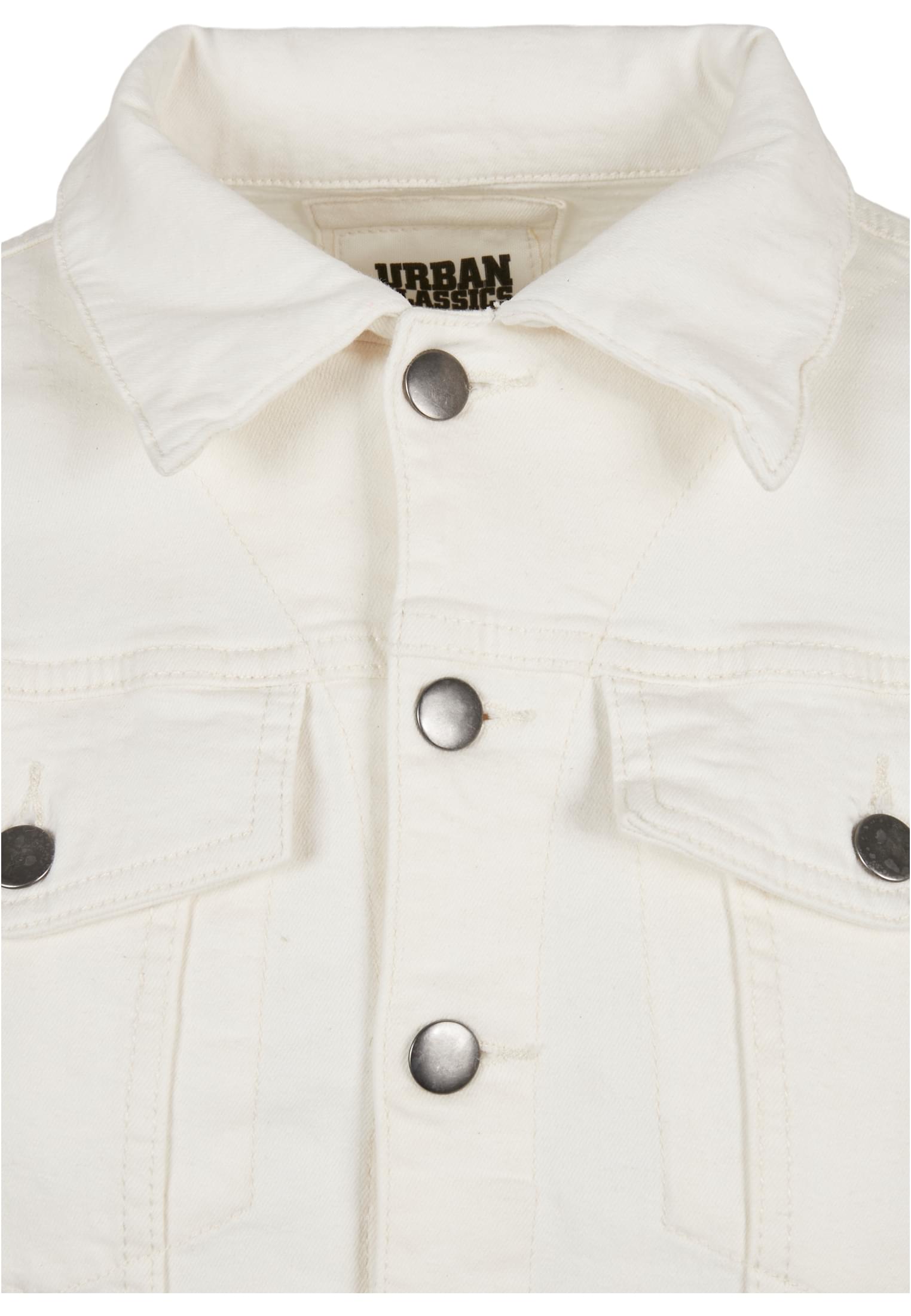 Ladies Organic Denim Jacket | offwhite raw