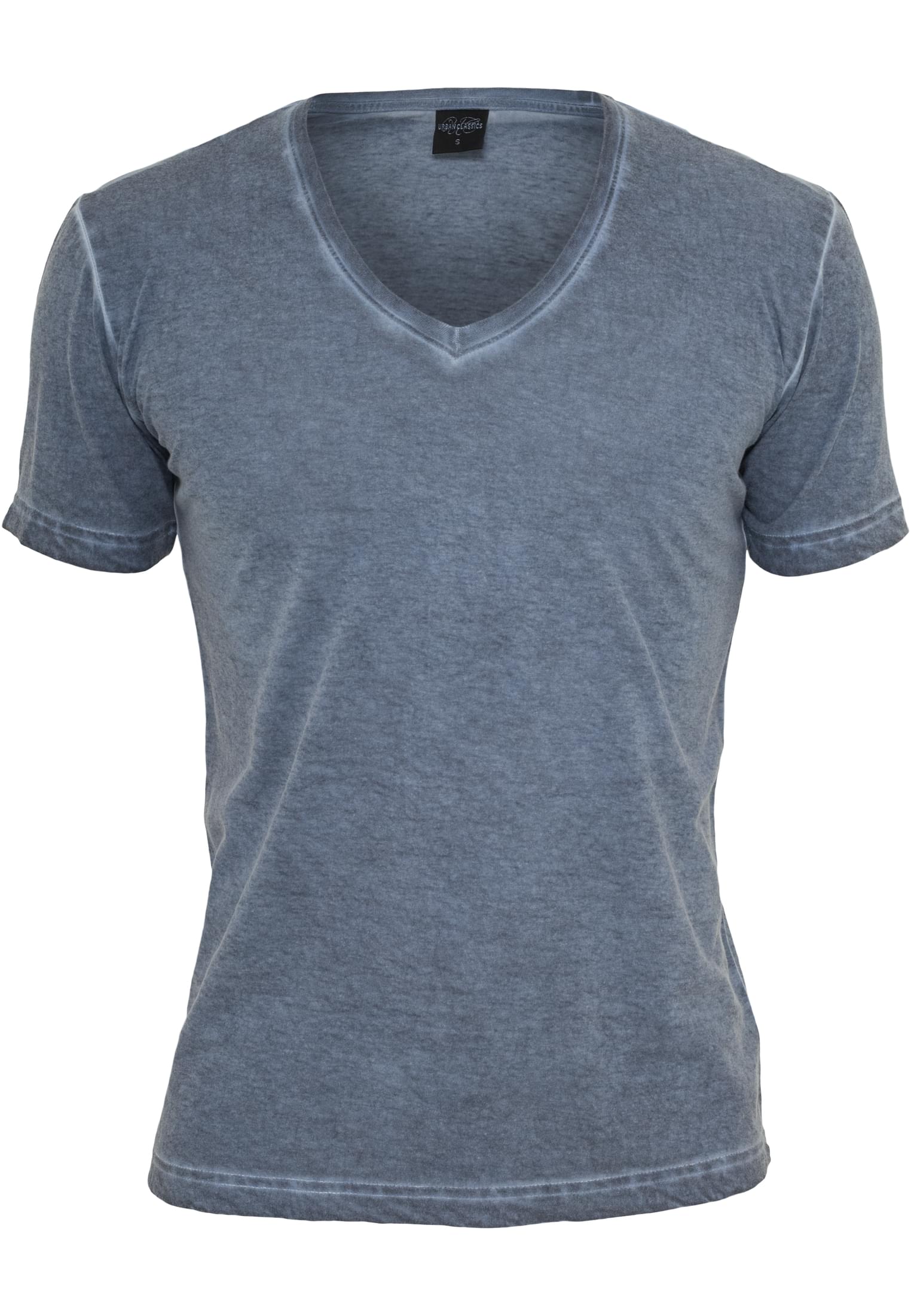 Spray Dye V-Neck Tee | denimblue