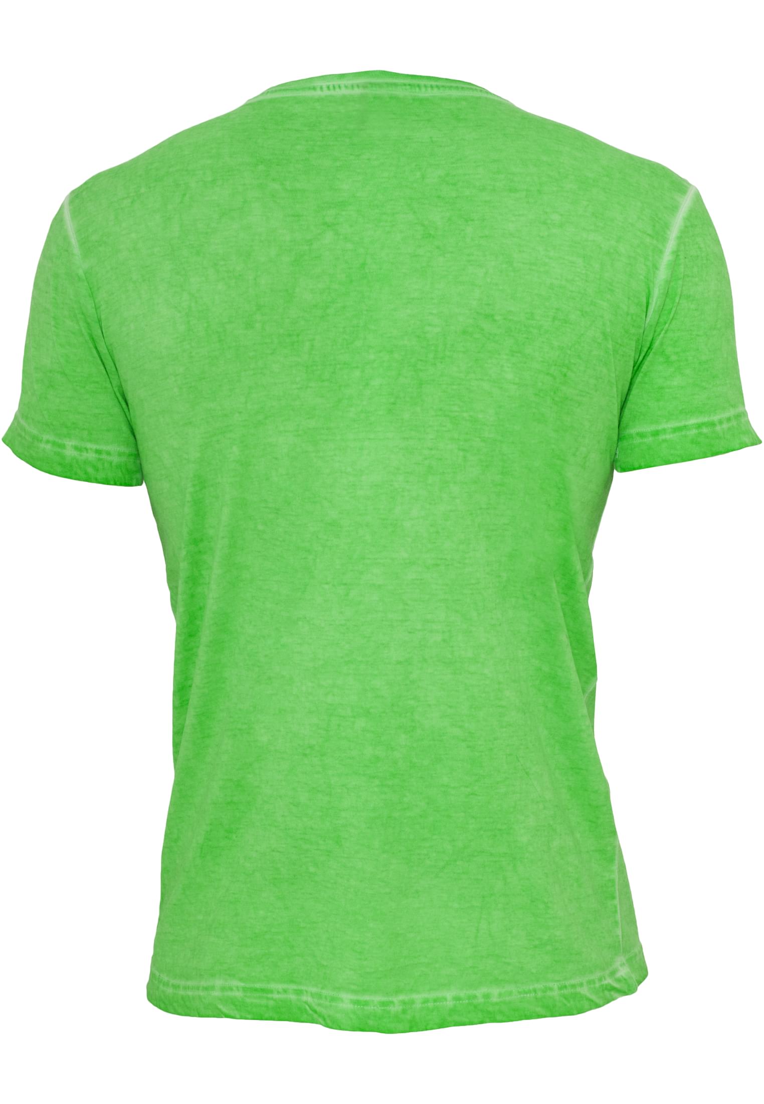 Spray Dye V-Neck Tee | mint