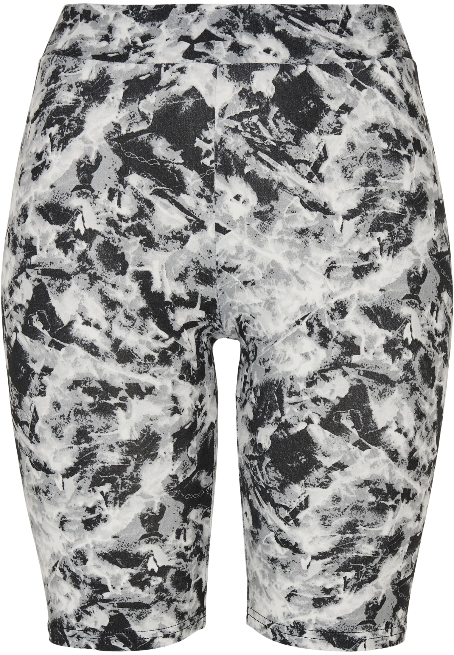 Ladies Soft AOP Cycle Shorts | blackfading