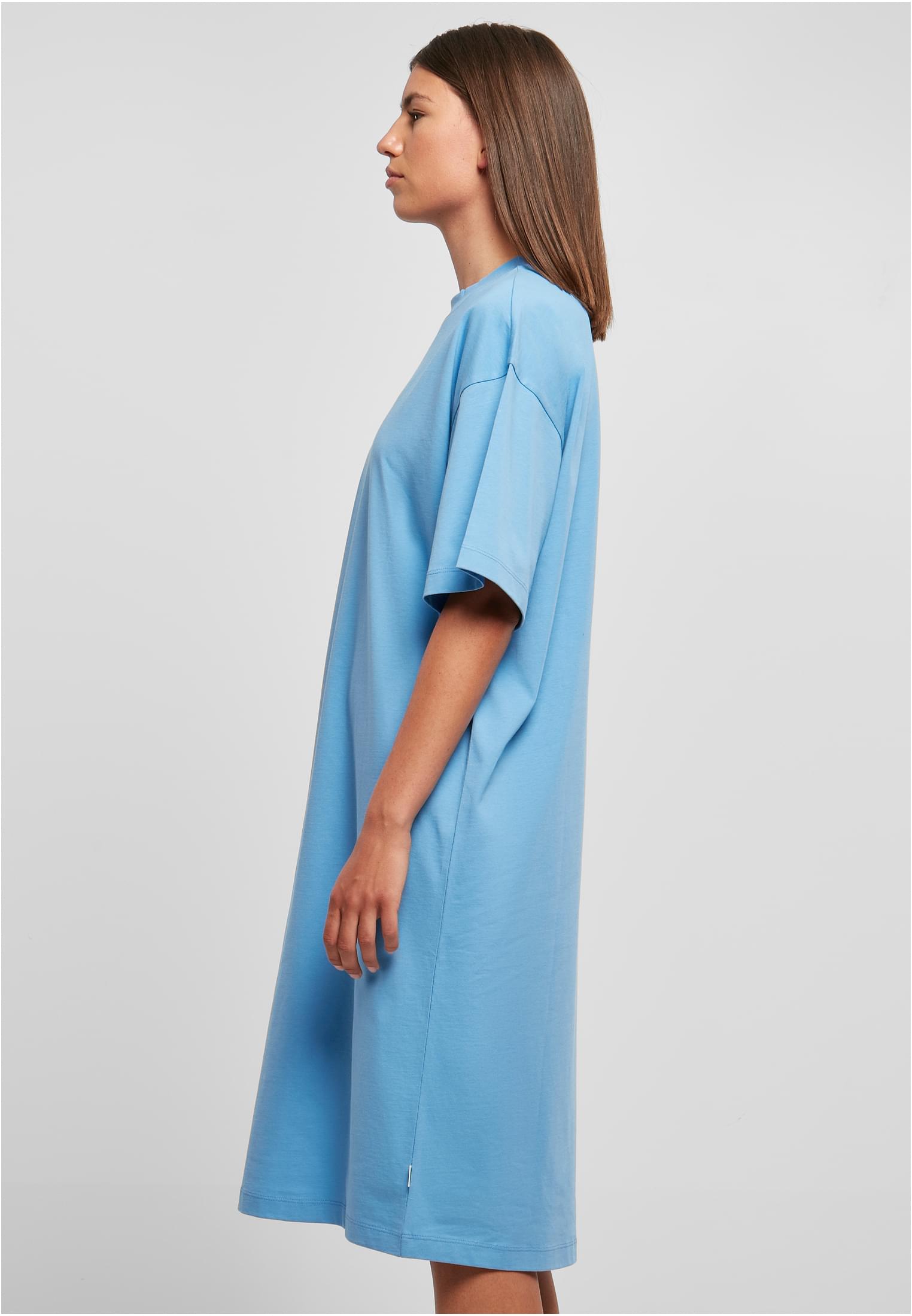 Ladies Organic Long Oversized Tee Dress | horizonblue