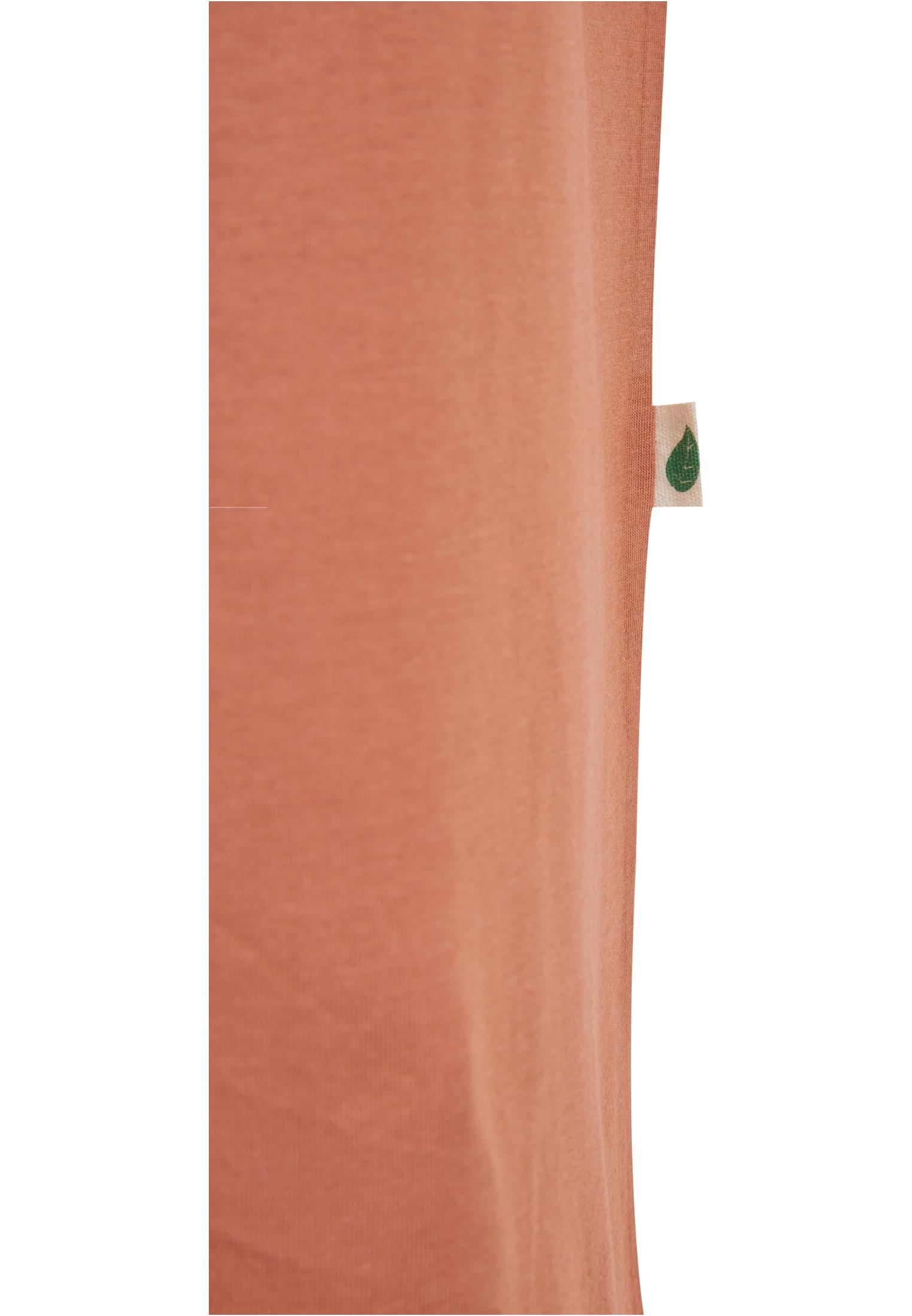 Ladies Organic Long Oversized Tee Dress | terracotta