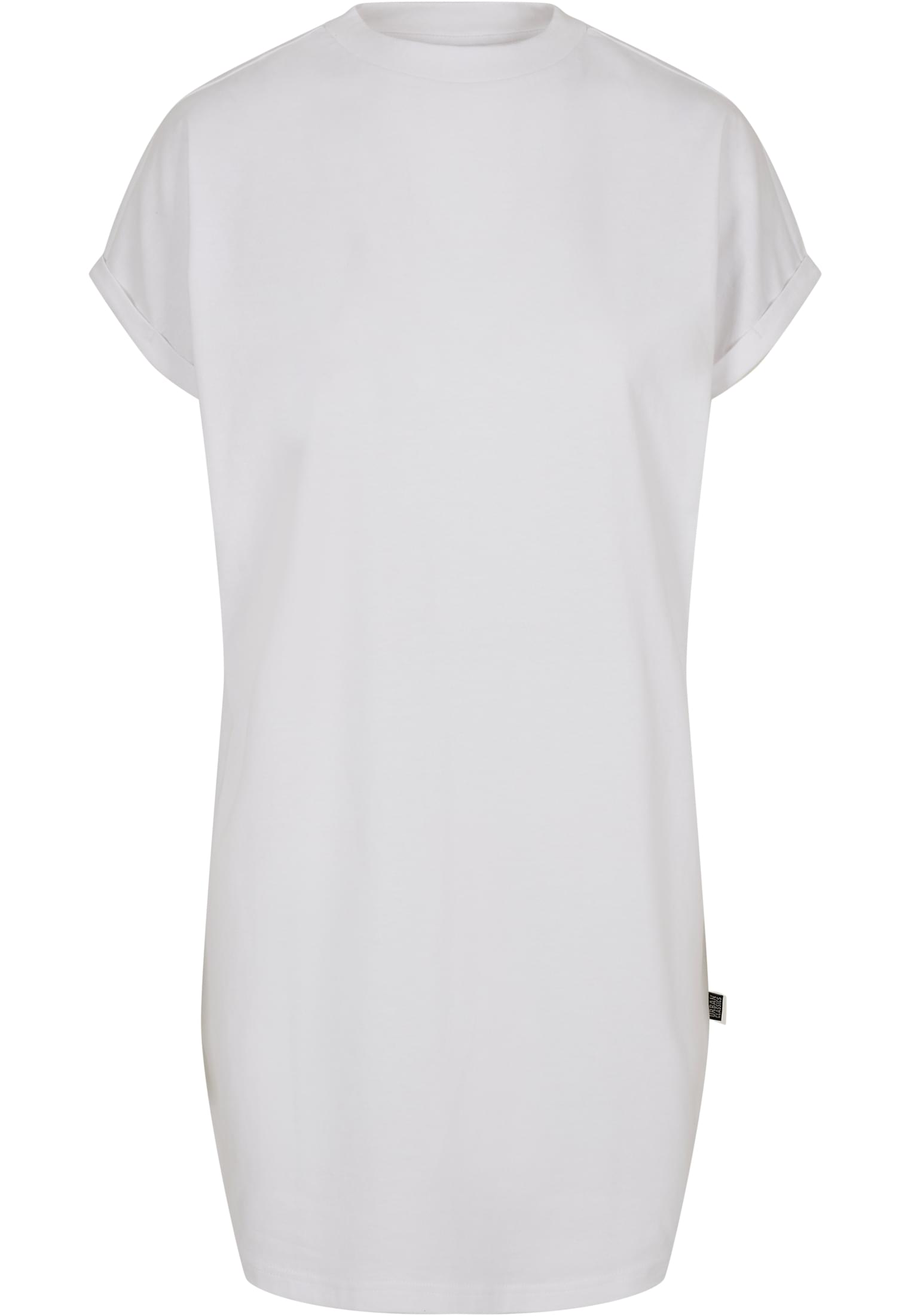 Ladies Rainbow Tee Dress | white