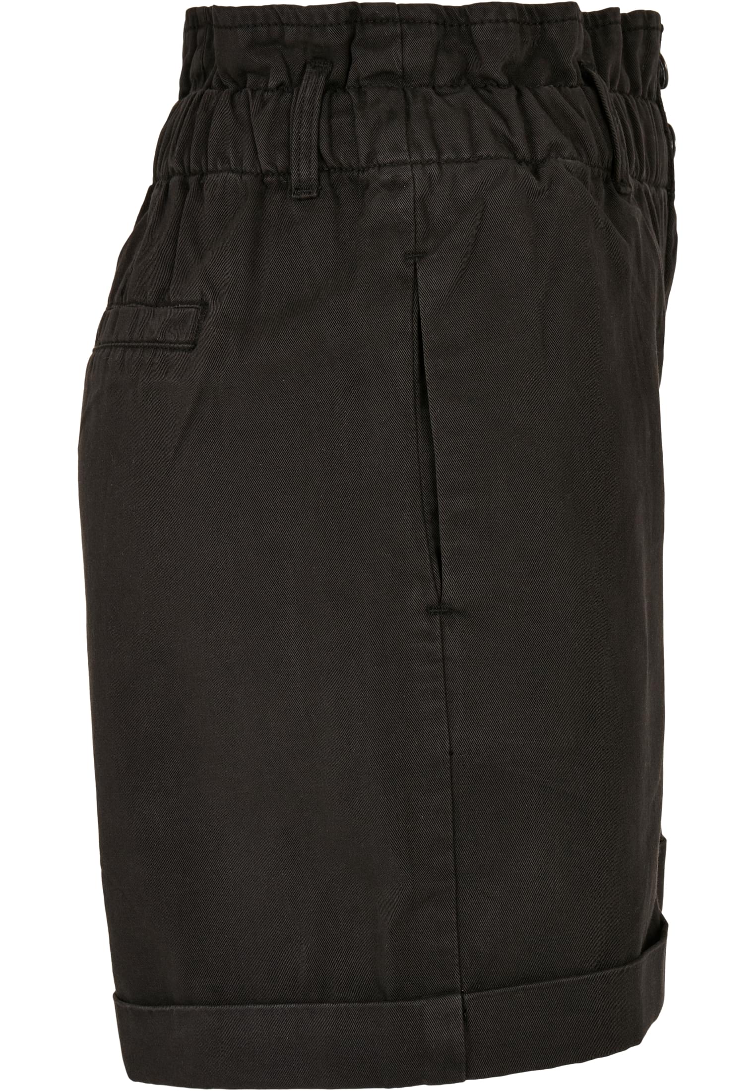 Ladies Paperbag Shorts | black