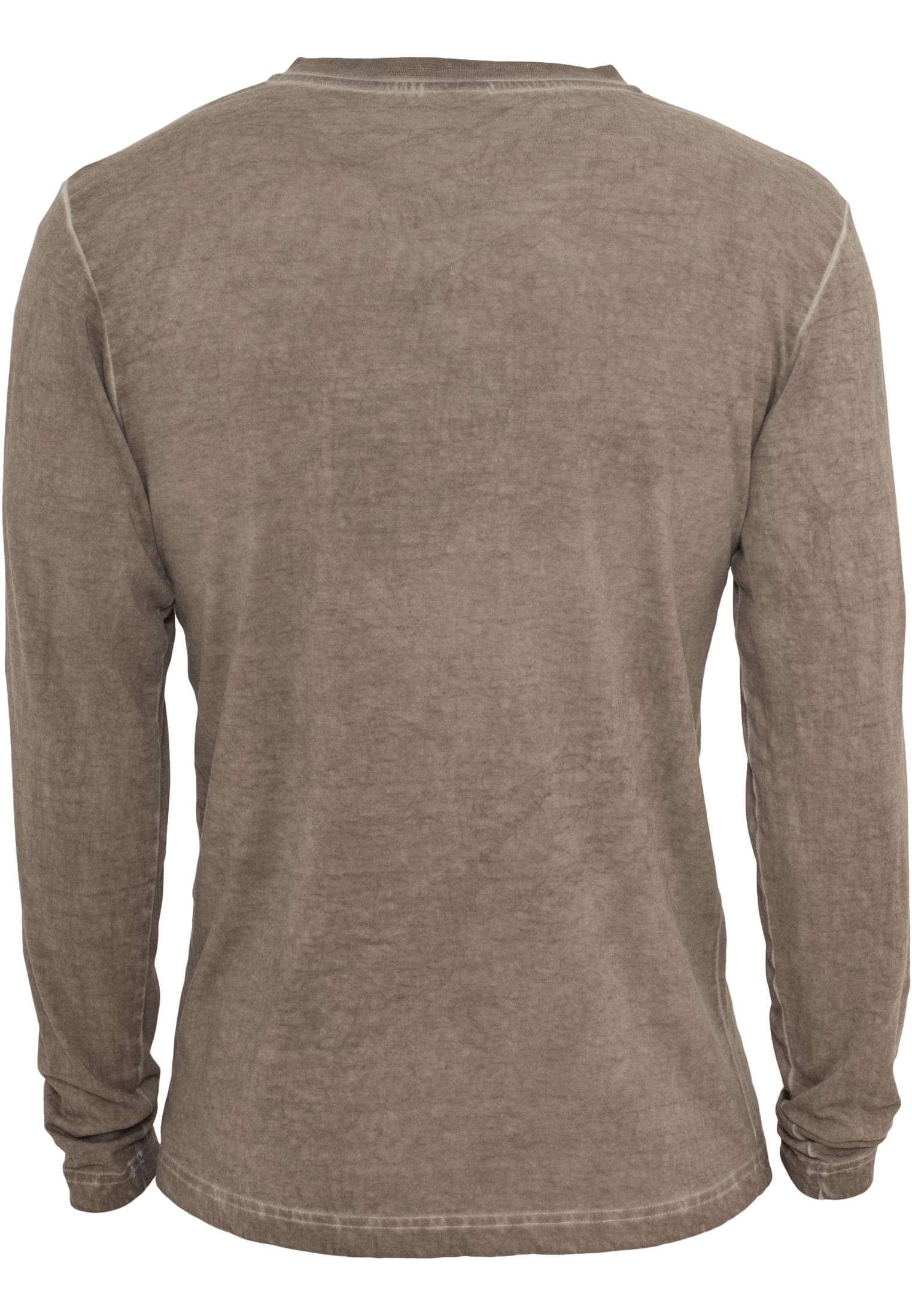 Spray Dye Henley L/S Tee | stone