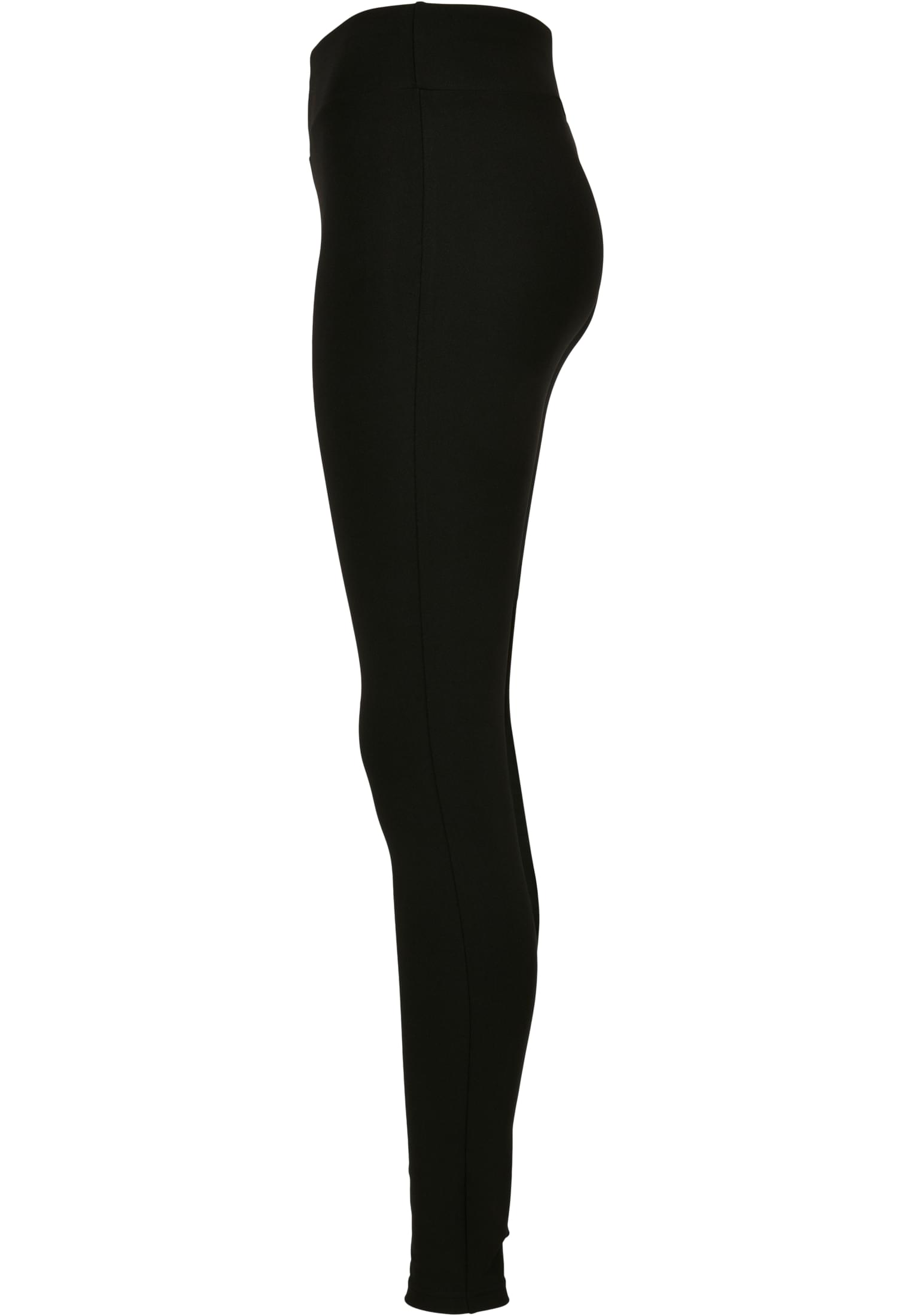 Ladies Recycled High Waist Leggings | black