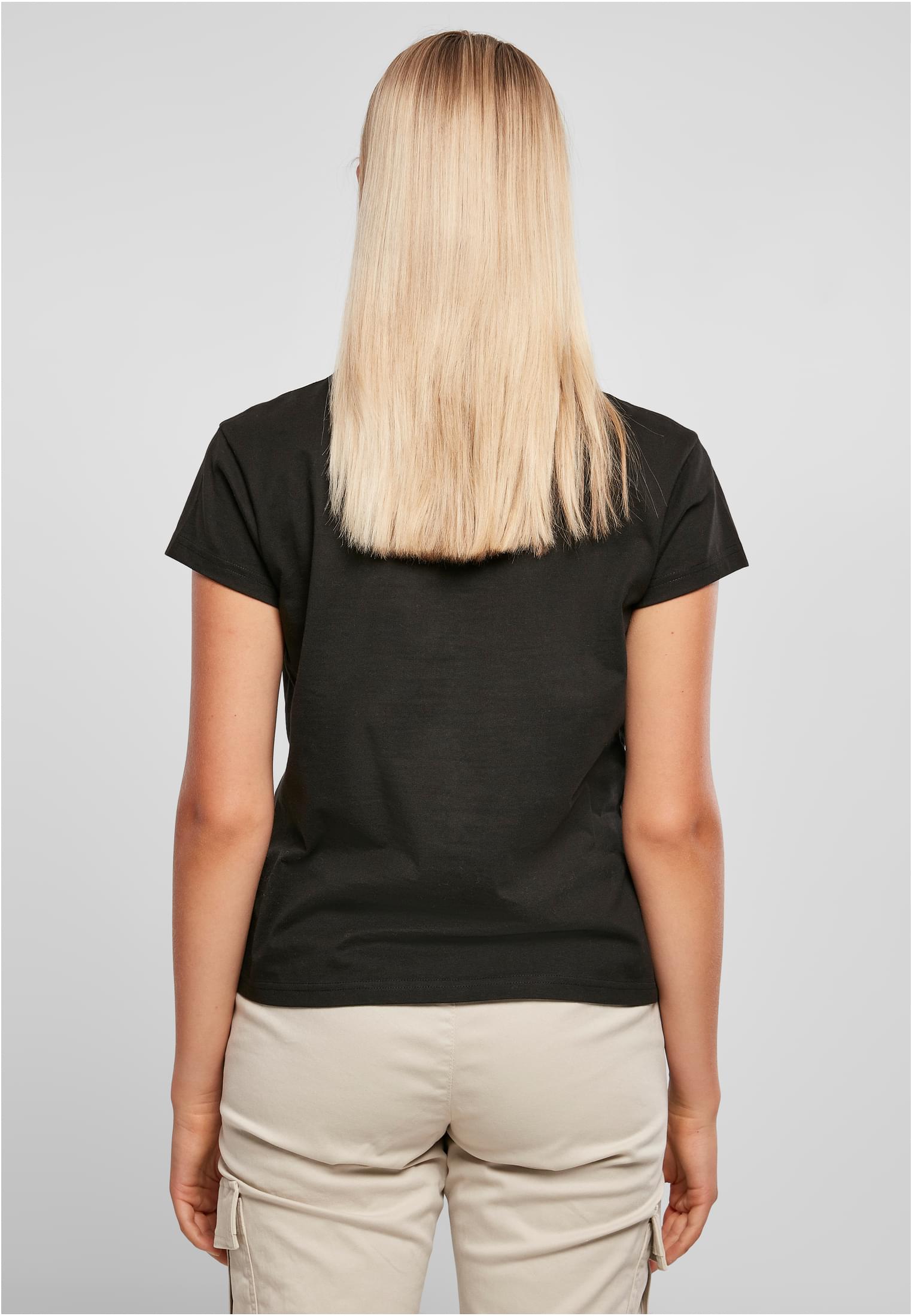 Ladies Recycled Cotton Boxy Tee | black