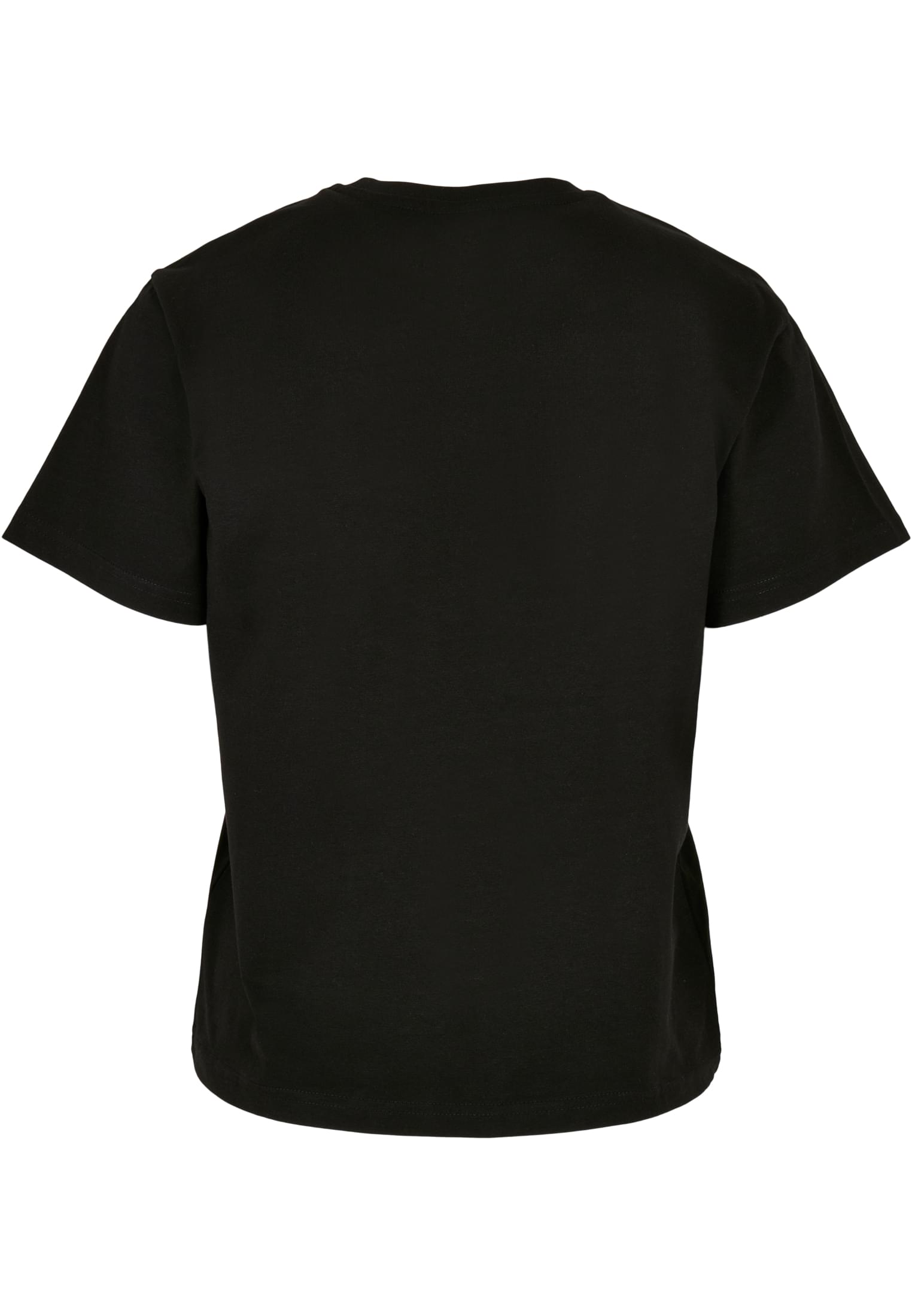 Ladies Recycled Cotton Boxy Tee | black