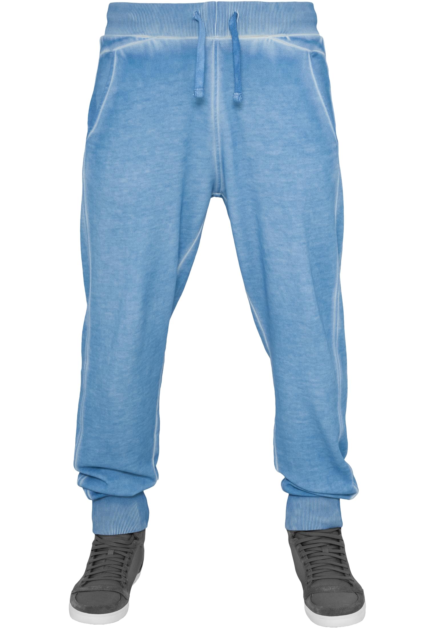 Spray Dye Sweatpants | skyblue