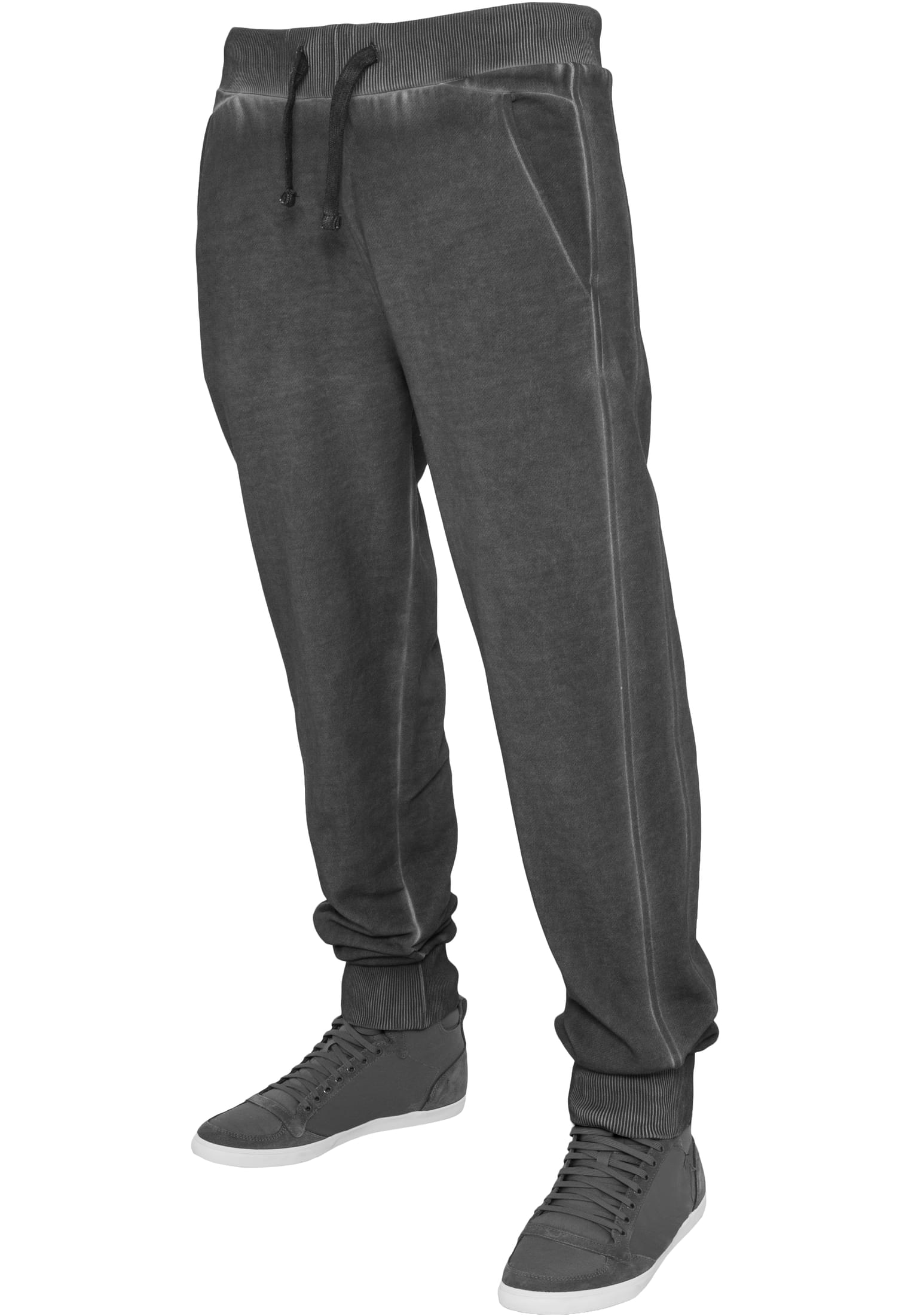 Spray Dye Sweatpants | darkgrey