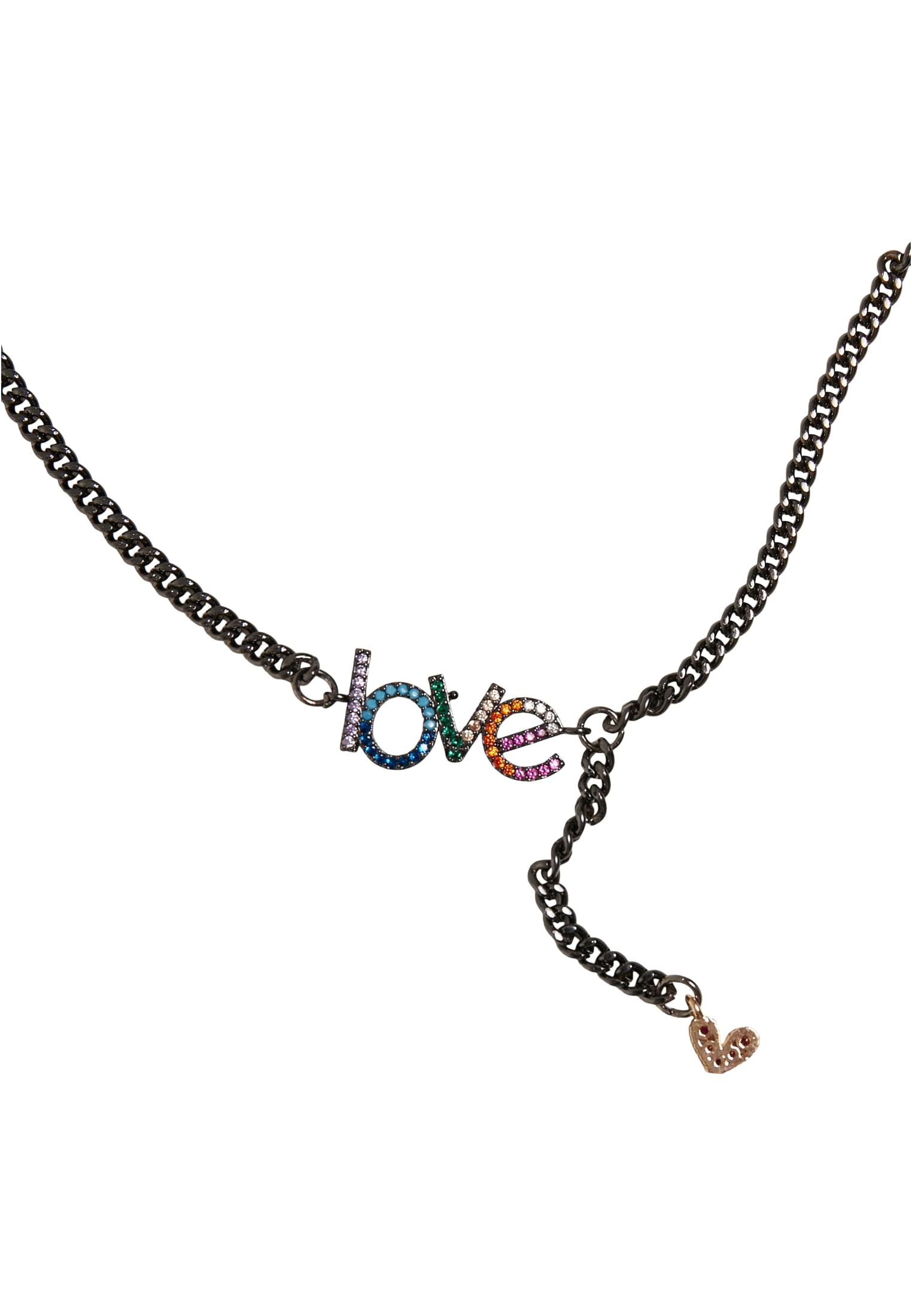 Love Necklace | gunmetal