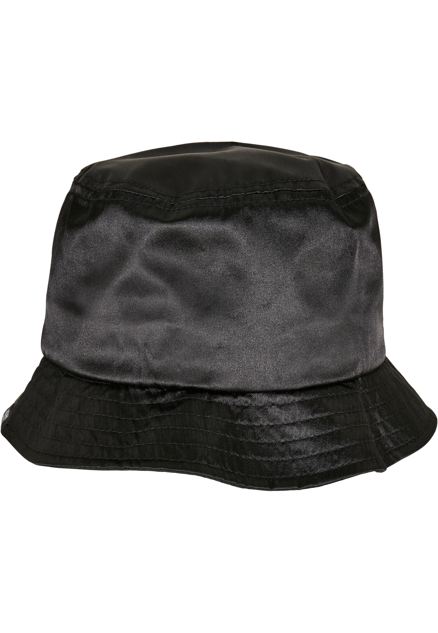 Satin Bucket Hat | black