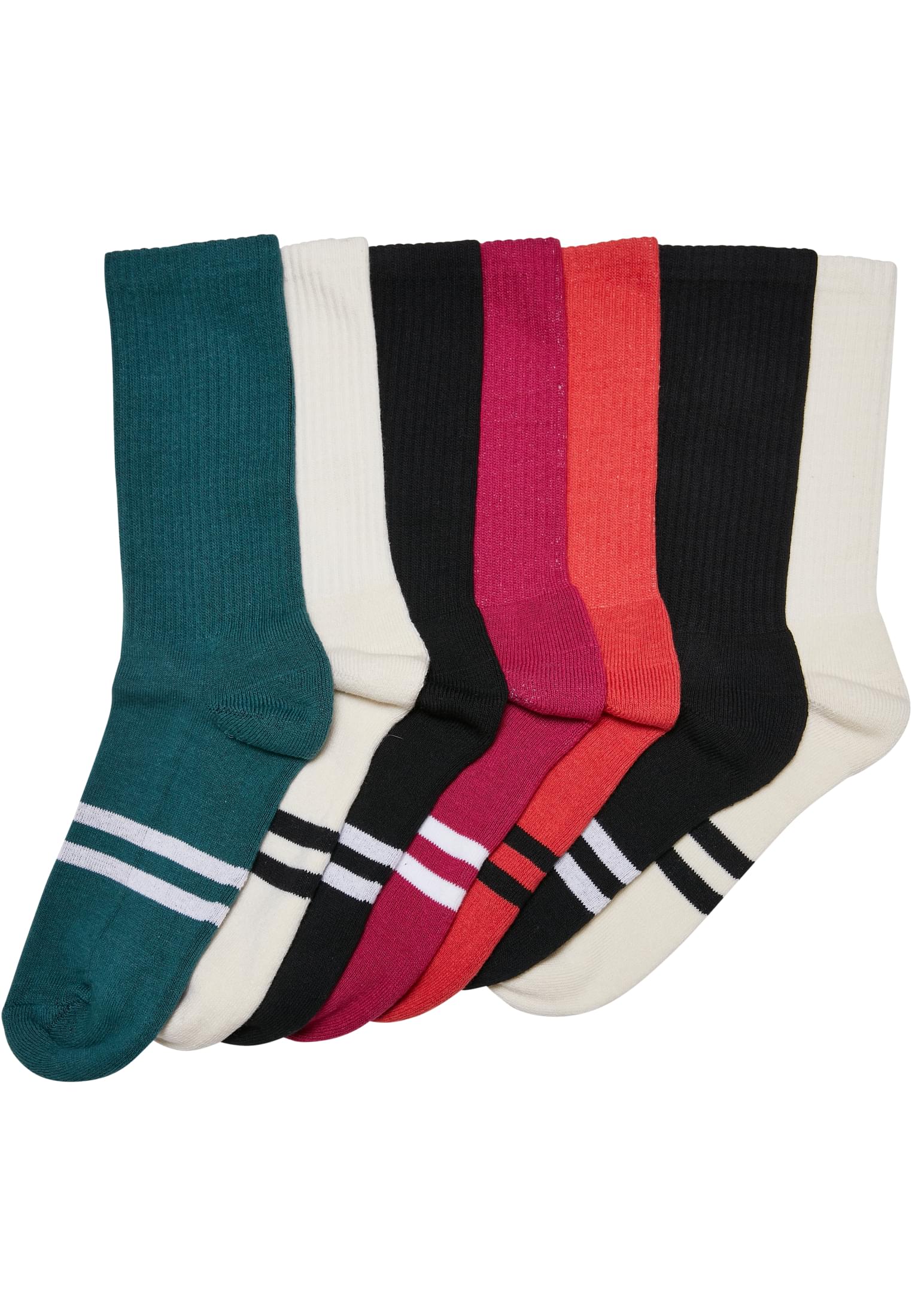 Double Stripes Socks 7-Pack | wintercolor