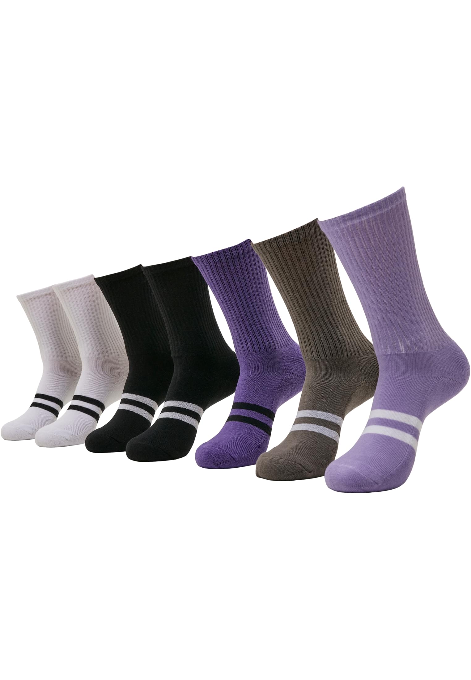 Double Stripes Socks 7-Pack | multicolor