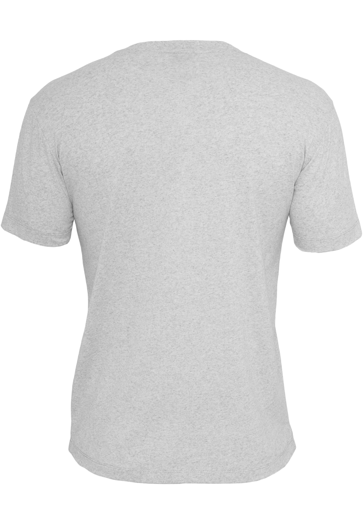 Melange V-Neck Pocket Tee | lightgrey