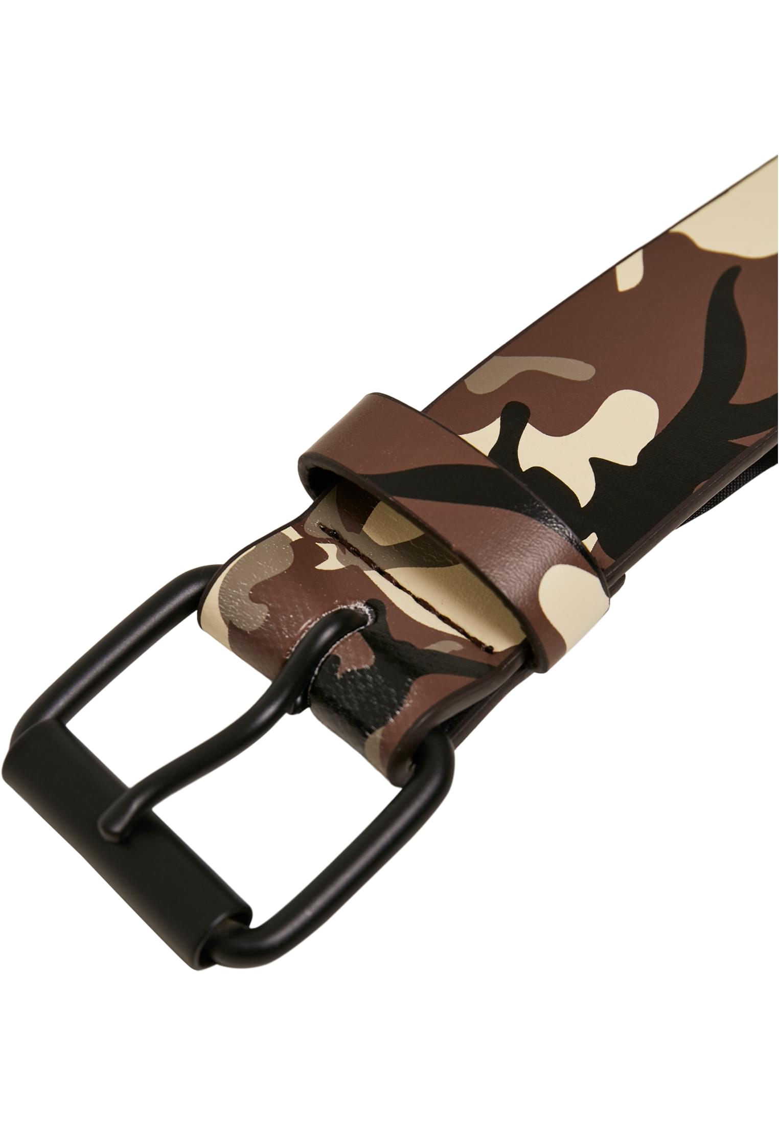 Synthetic Leather Camo Belt | browncamo