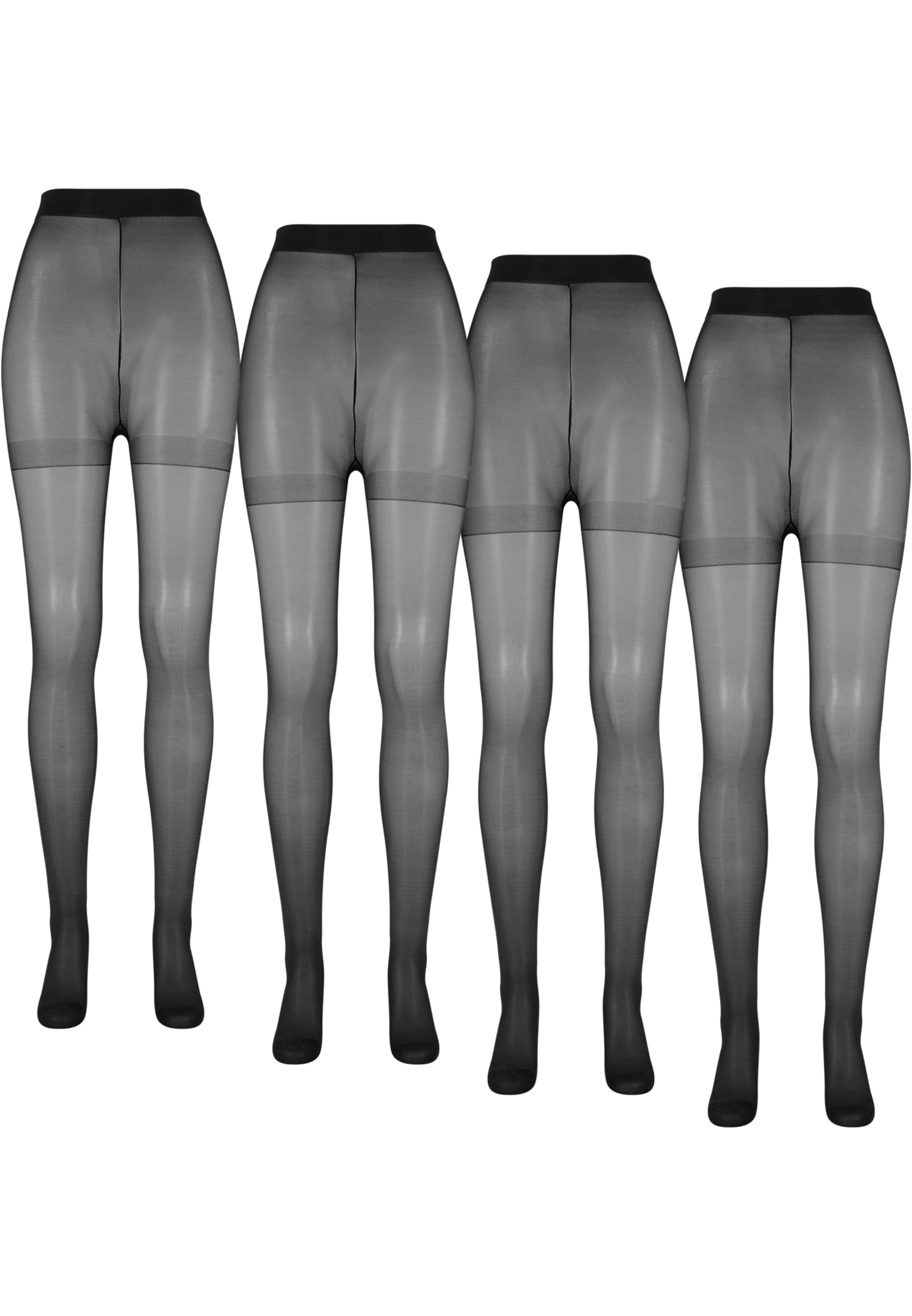 30 Denier Tights 4-Pack | black