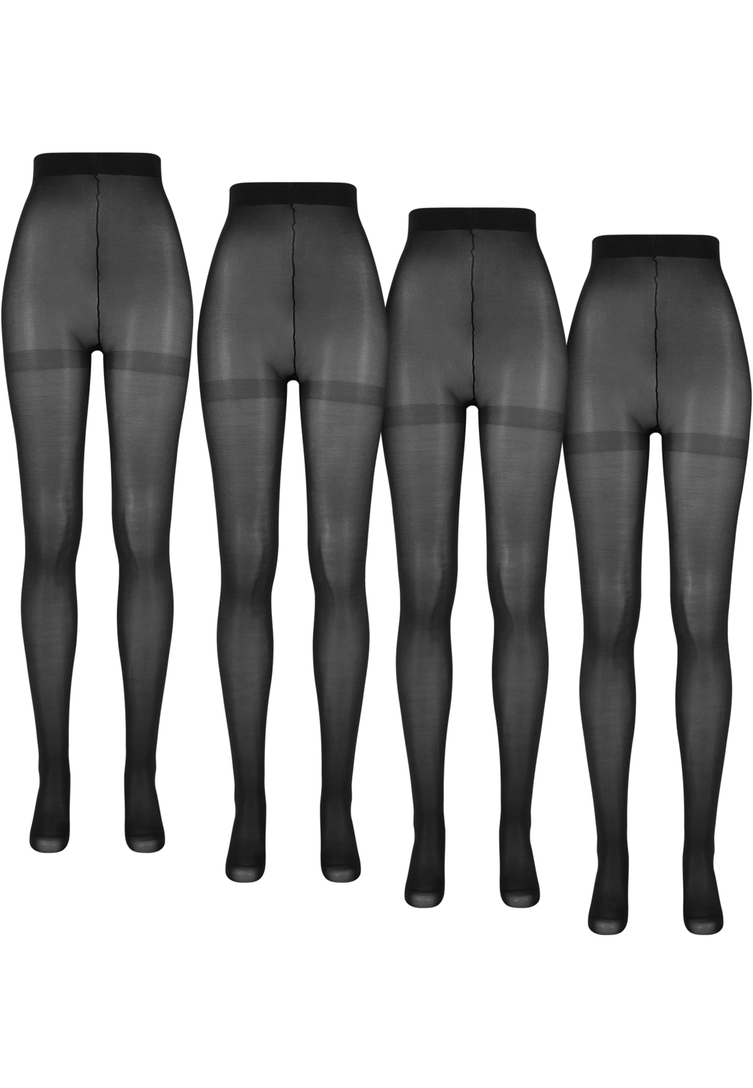 50 Denier Tights 4-Pack | black