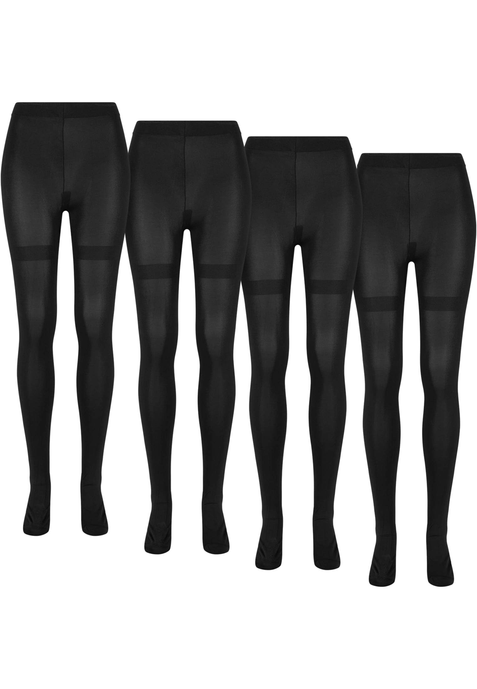 100 Denier Tights 4-Pack | black