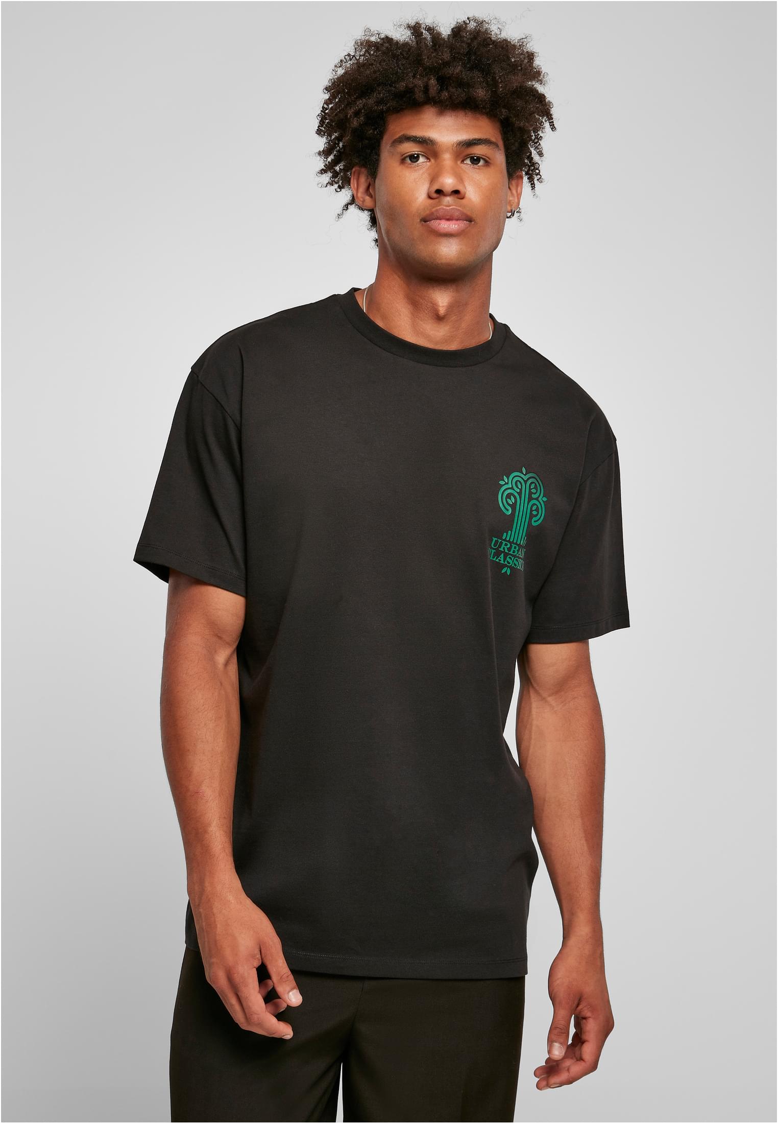 Organic Tree Logo Tee | black