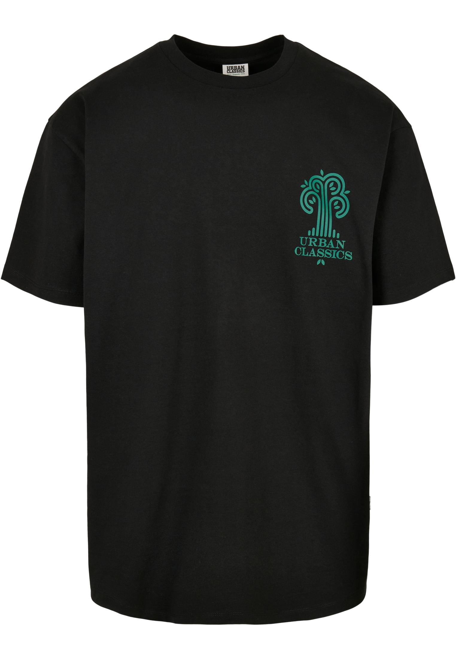 Organic Tree Logo Tee | black