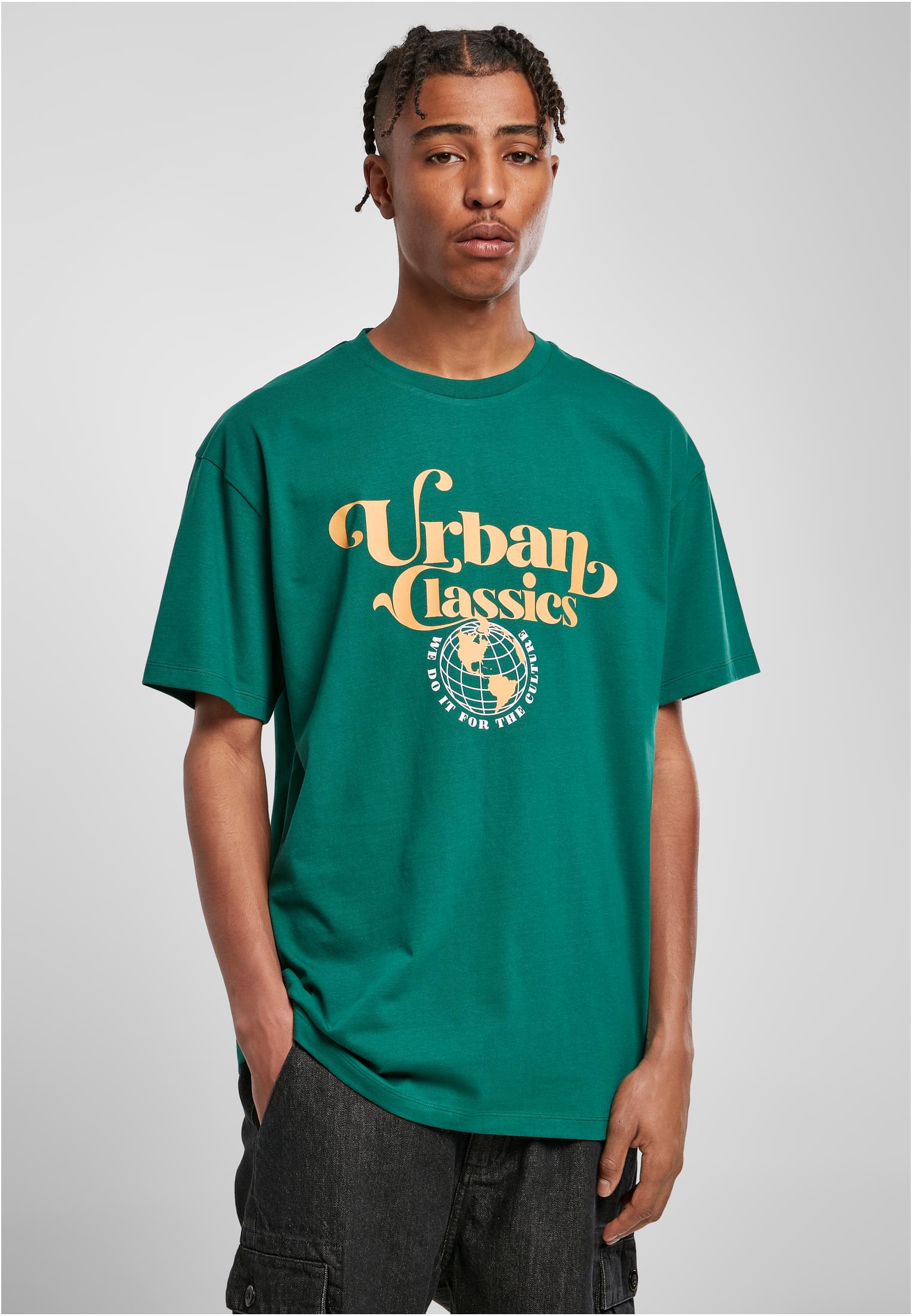 Organic Globe Logo Tee | green