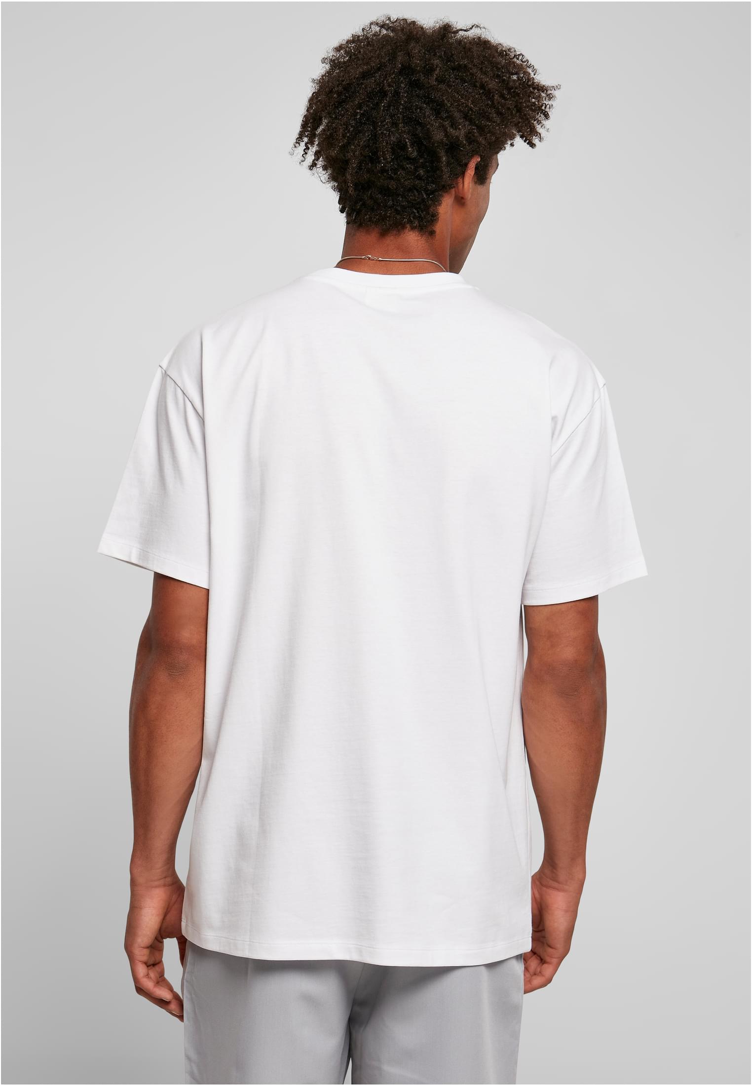 Organic Globe Logo Tee | white